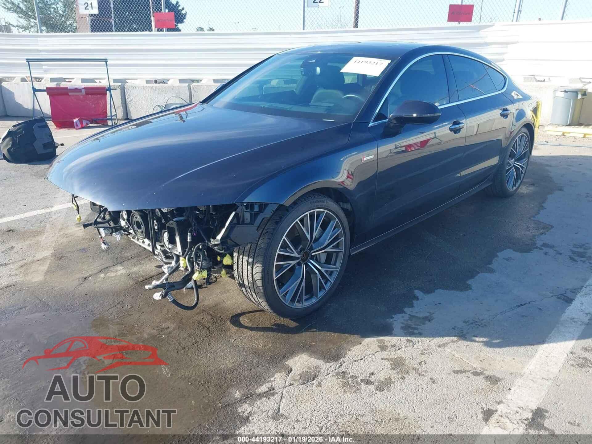 AUDI A7 2017 - WAU22AFC8HN011012