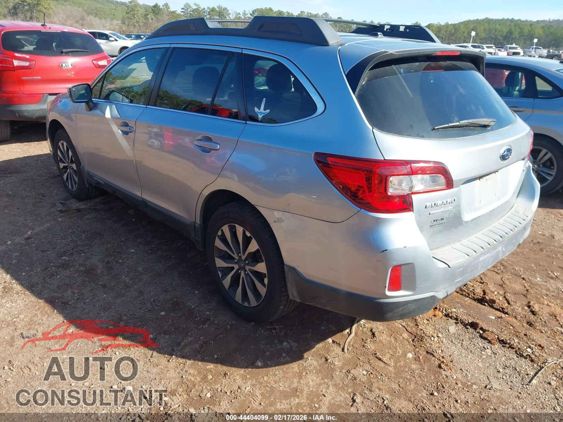 SUBARU OUTBACK 2015 - 4S4BSBLC6F3204731