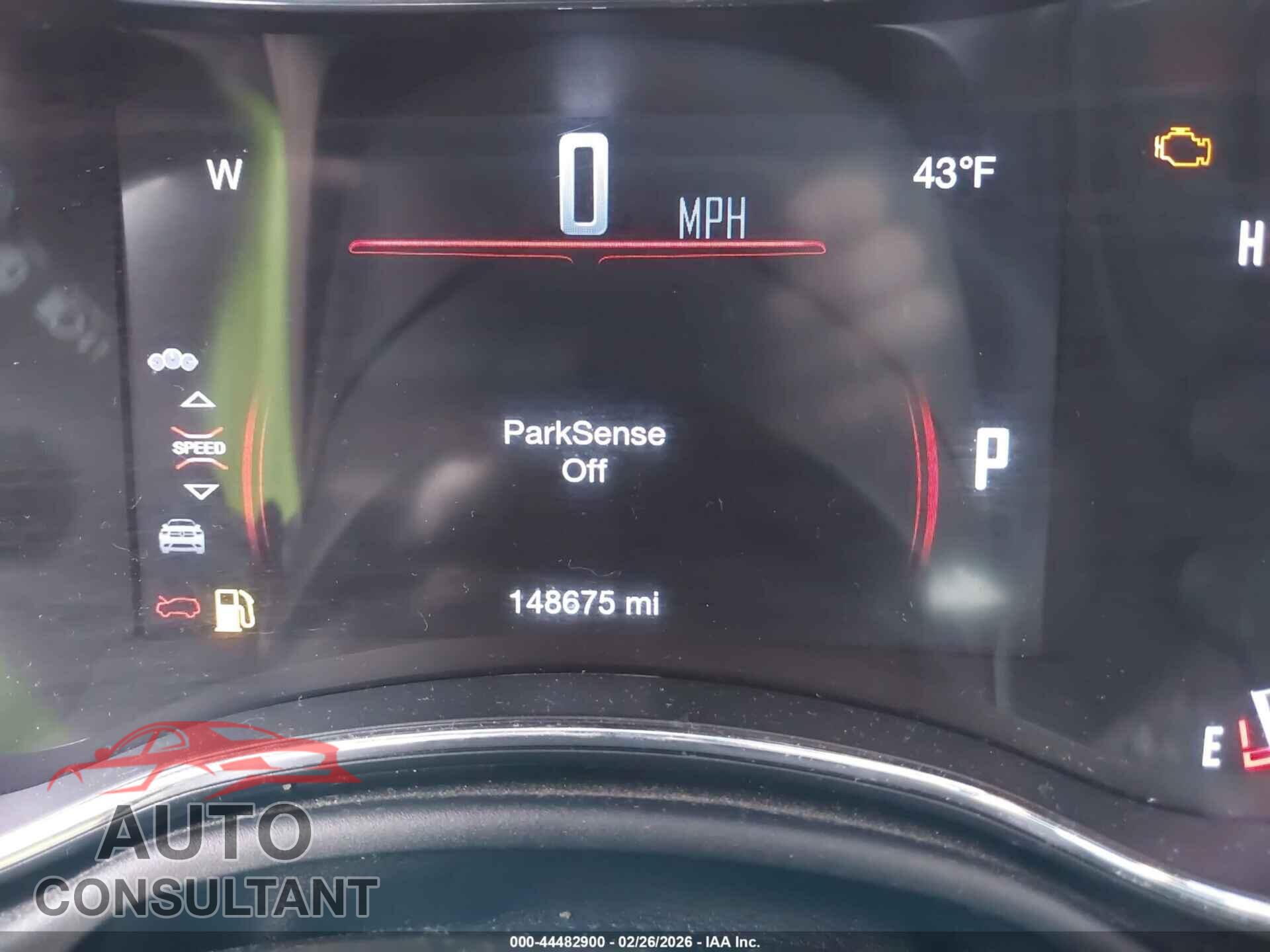 DODGE DURANGO 2016 - 1C4SDJCT0GC363030