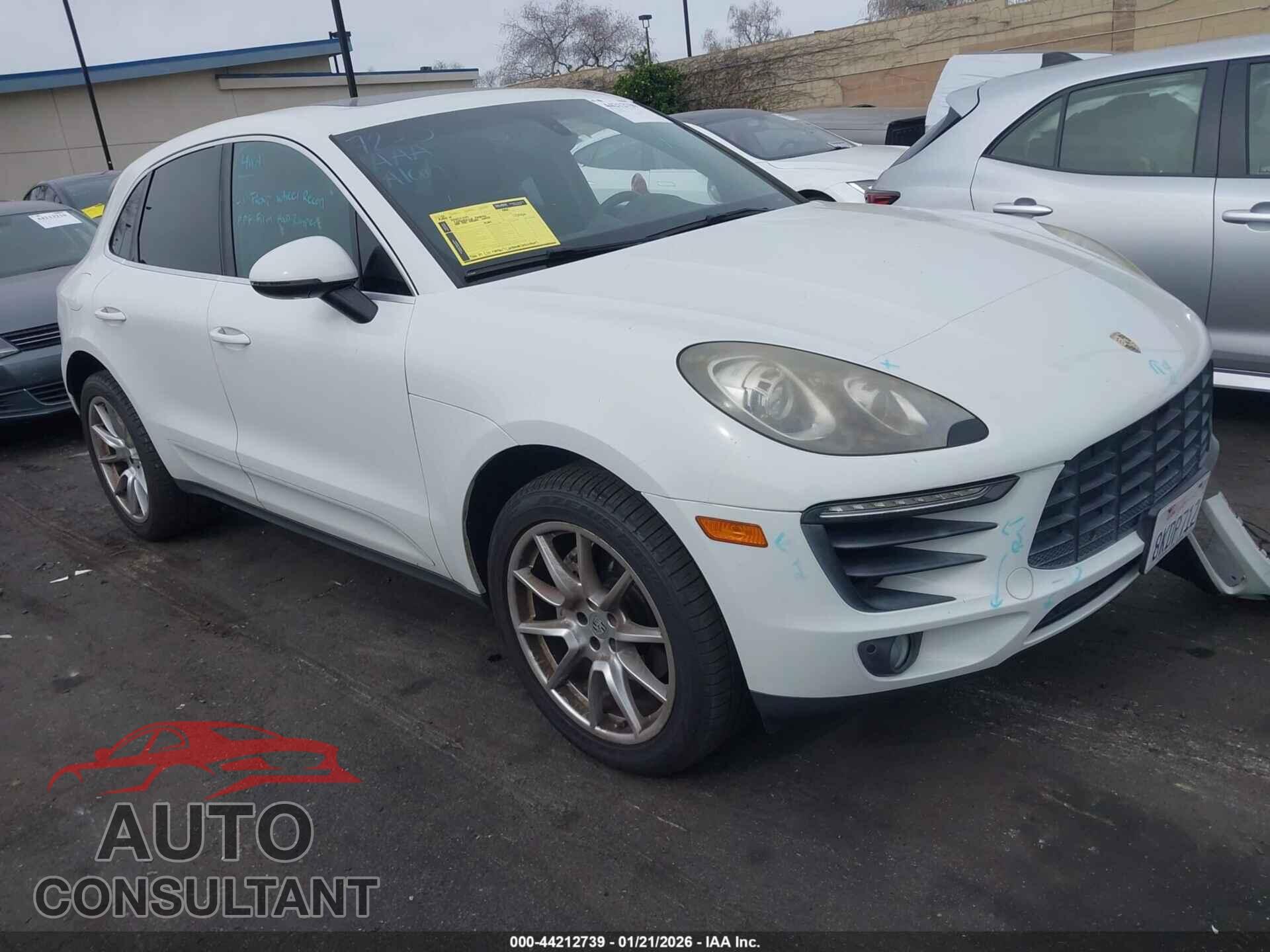 PORSCHE MACAN 2015 - WP1AB2A52FLB64487
