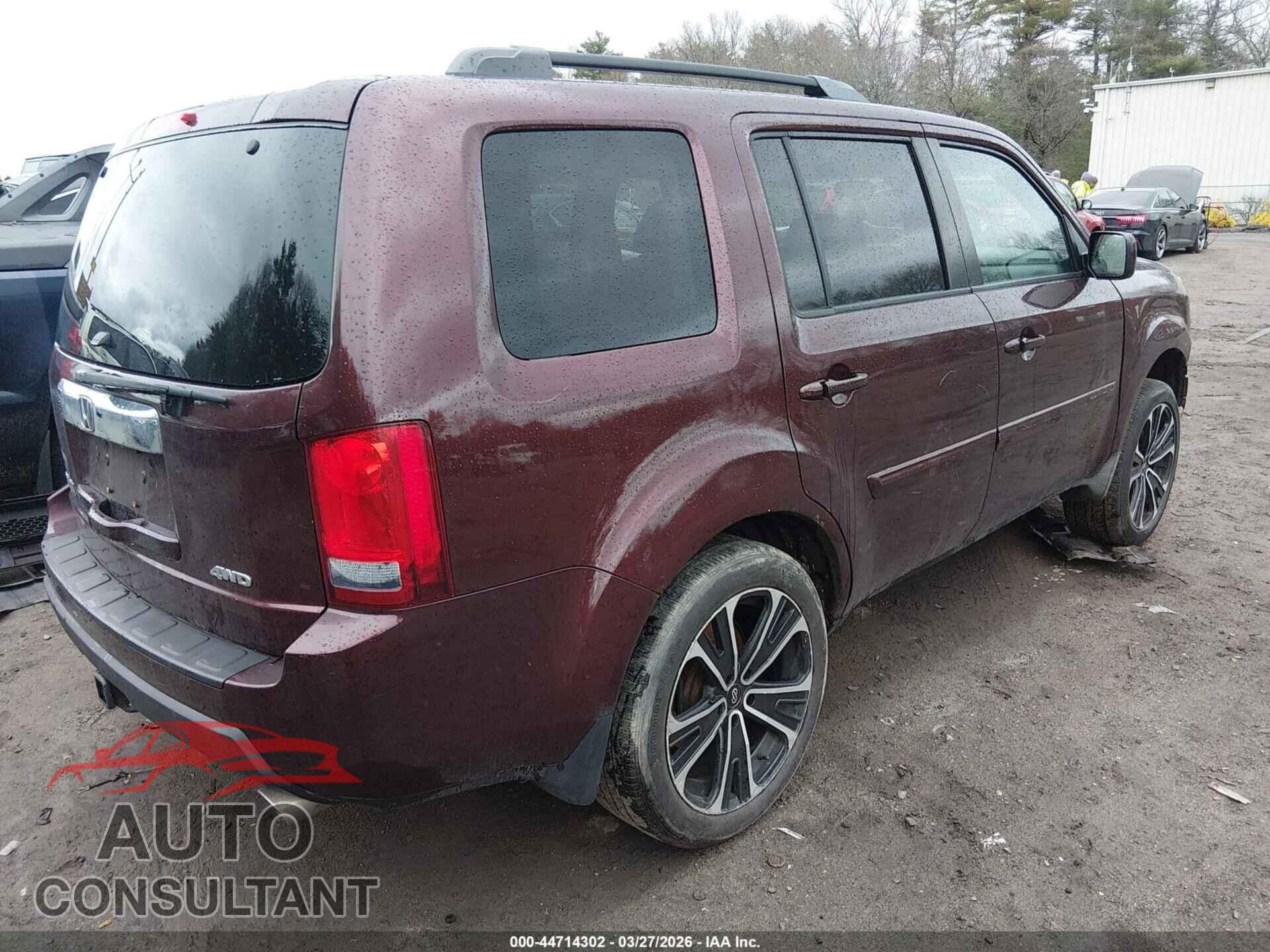 HONDA PILOT 2011 - 5FNYF4H42BB048040