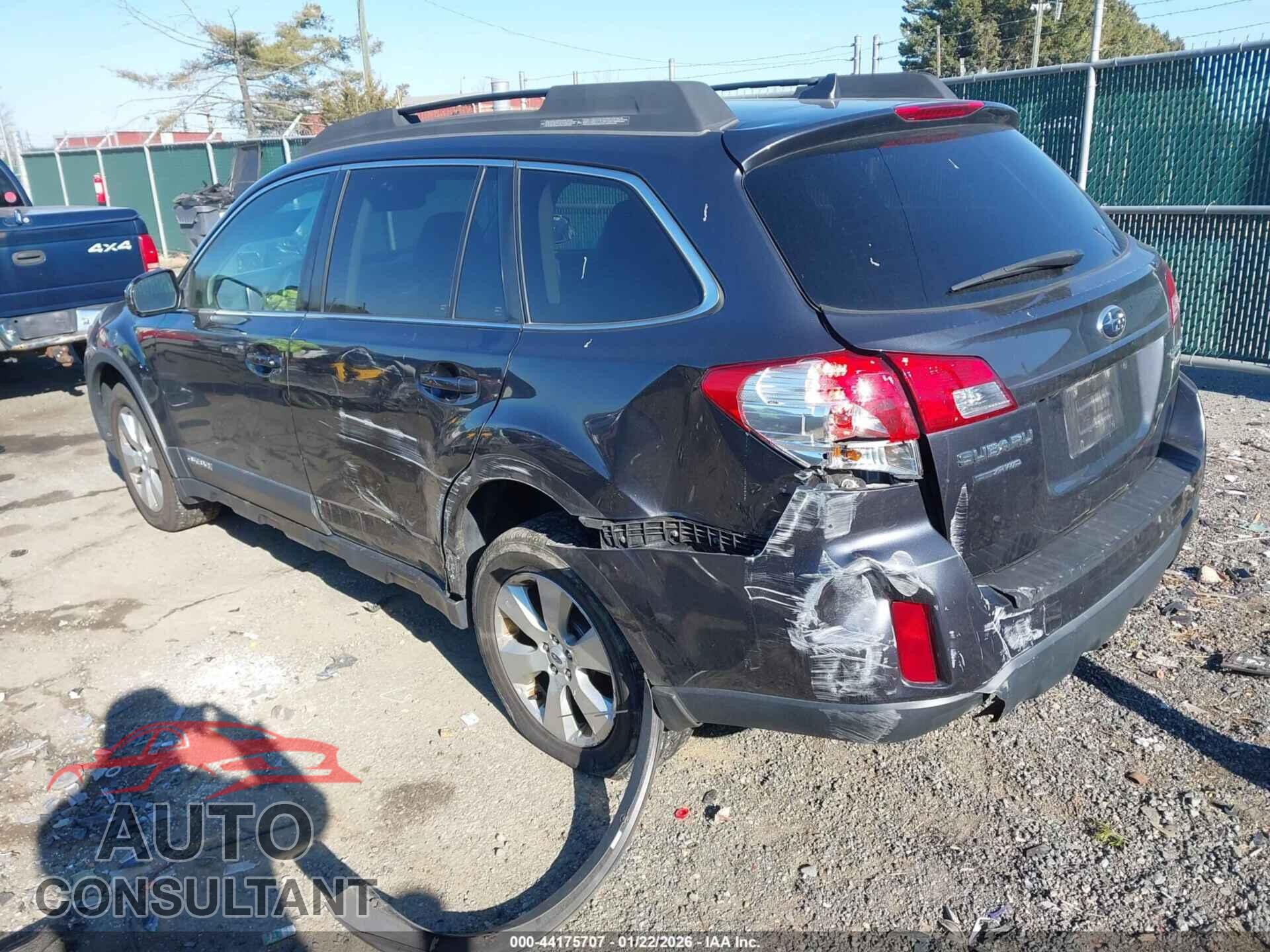SUBARU OUTBACK 2011 - 4S4BRBLC2B3443263