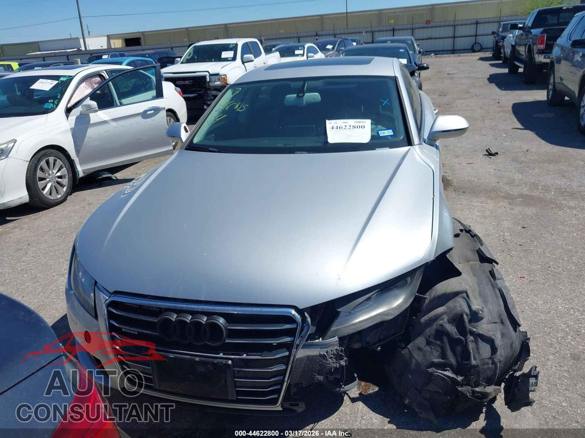 AUDI A7 2012 - WAUYGAFC4CN078498