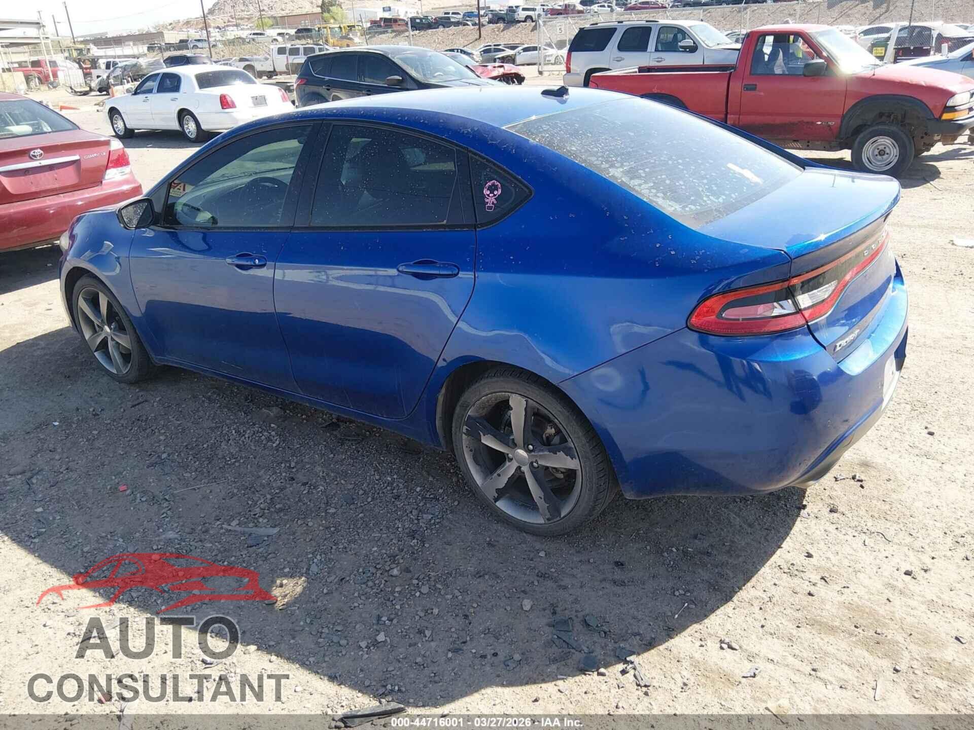 DODGE DART 2014 - 1C3CDFEB6ED867843