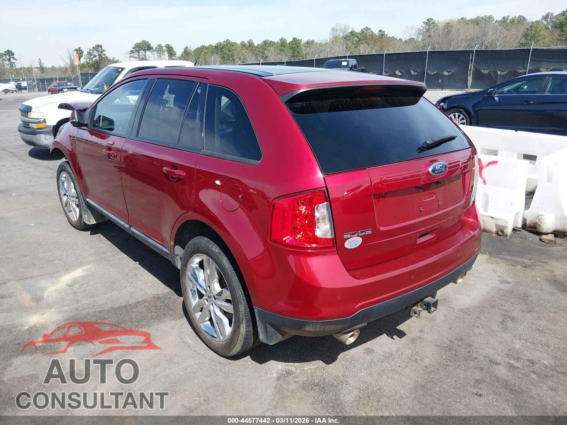 FORD EDGE 2013 - 2FMDK3JC3DBC70510