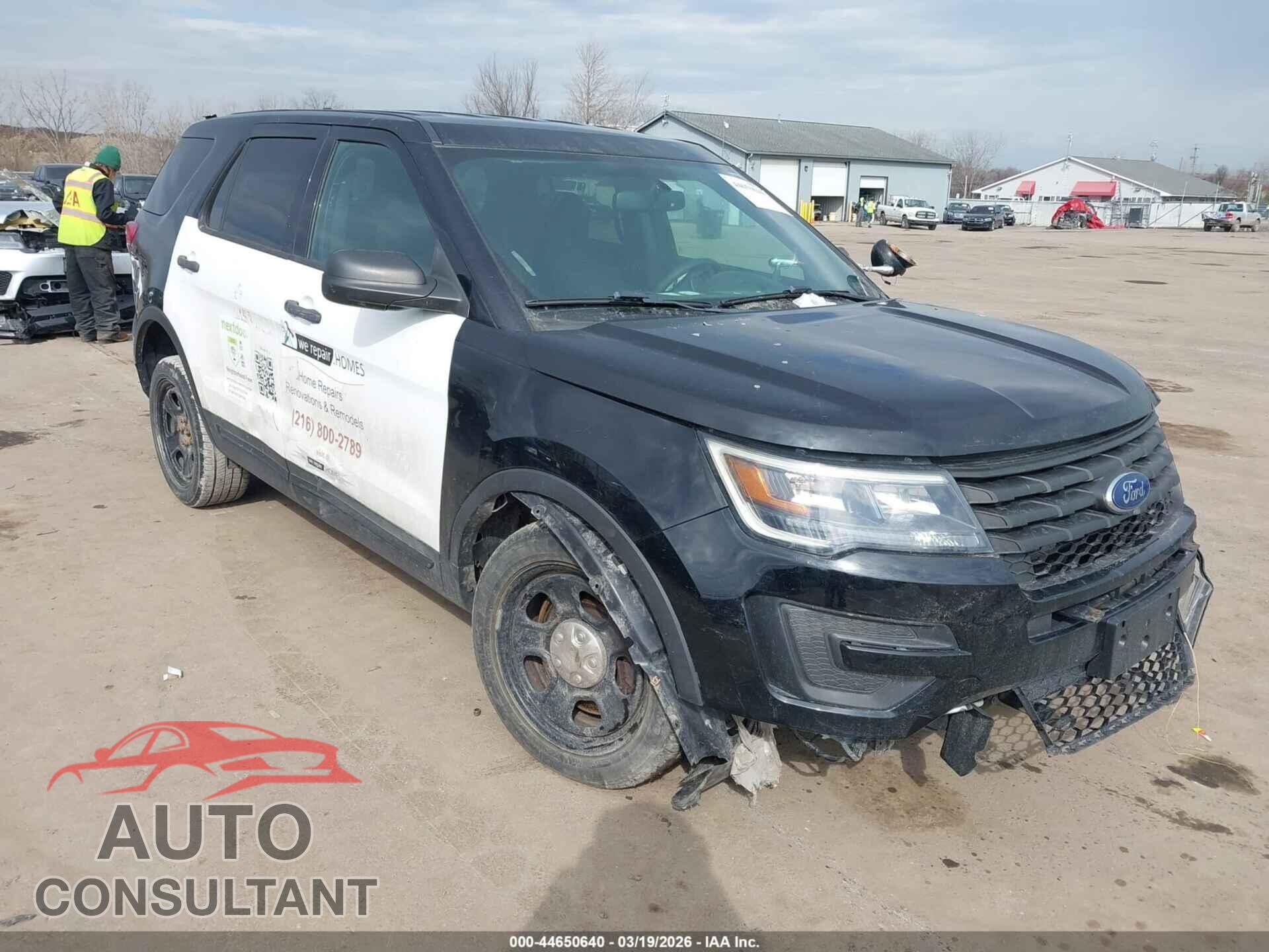FORD POLICE INTERCEPTOR UTILITY 2018 - 1FM5K8AR8JGB93093