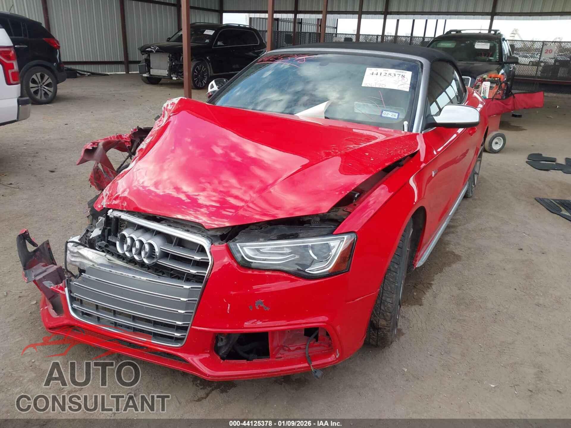 AUDI S5 2014 - WAUCGAFH3EN014543
