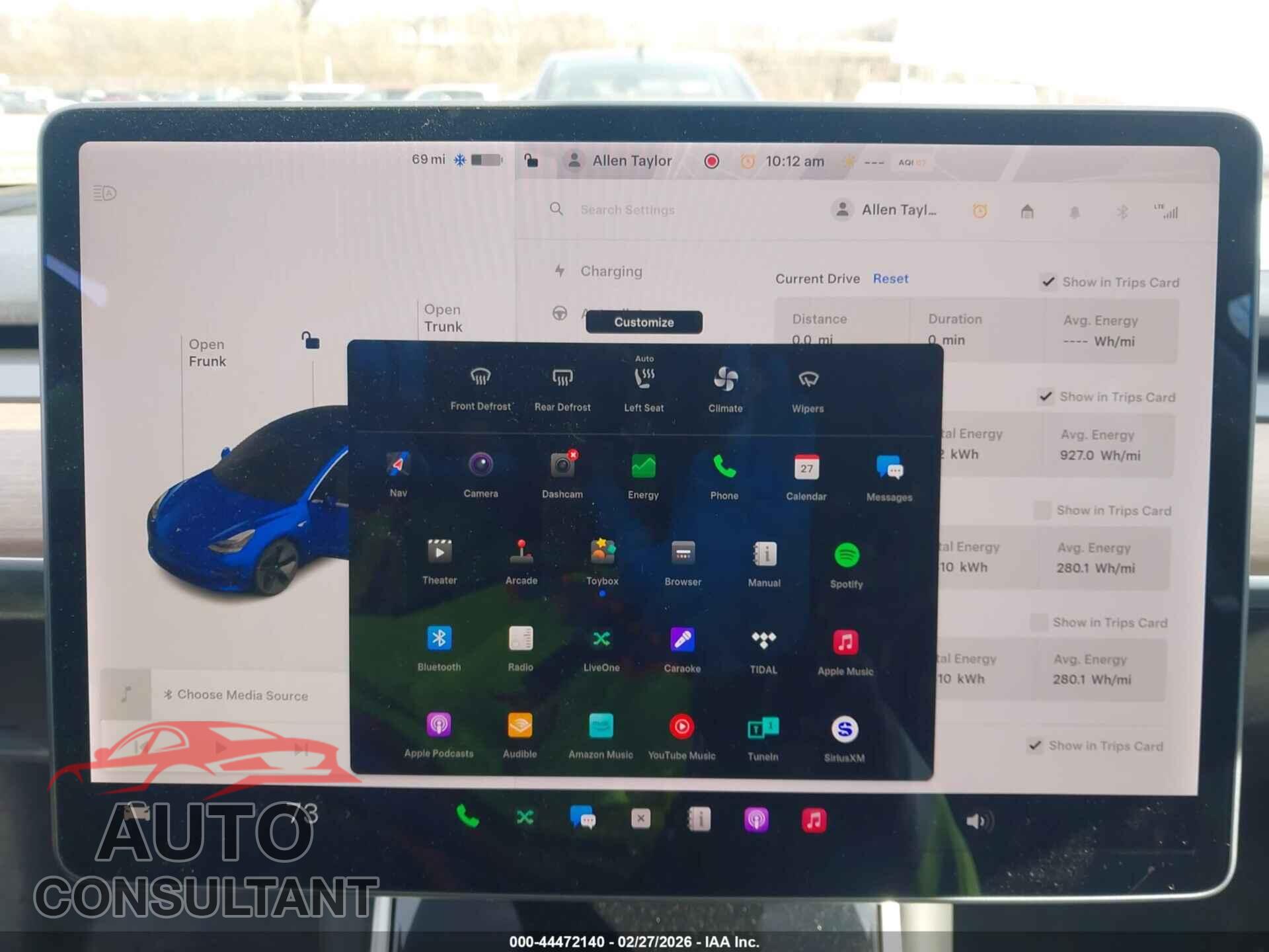 TESLA MODEL 3 2019 - 5YJ3E1EA0KF435501