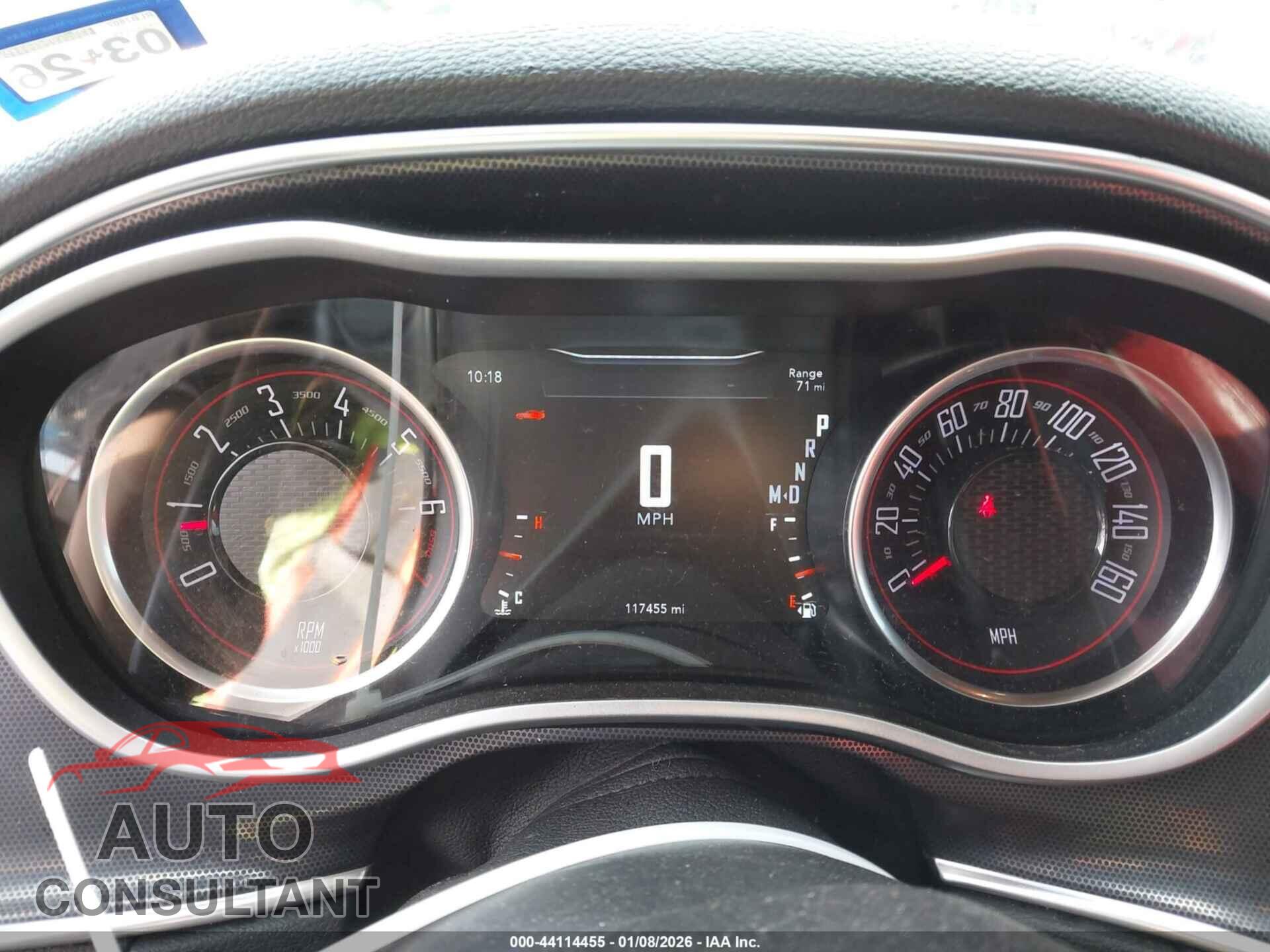 DODGE CHALLENGER 2018 - 2C3CDZAG3JH149926