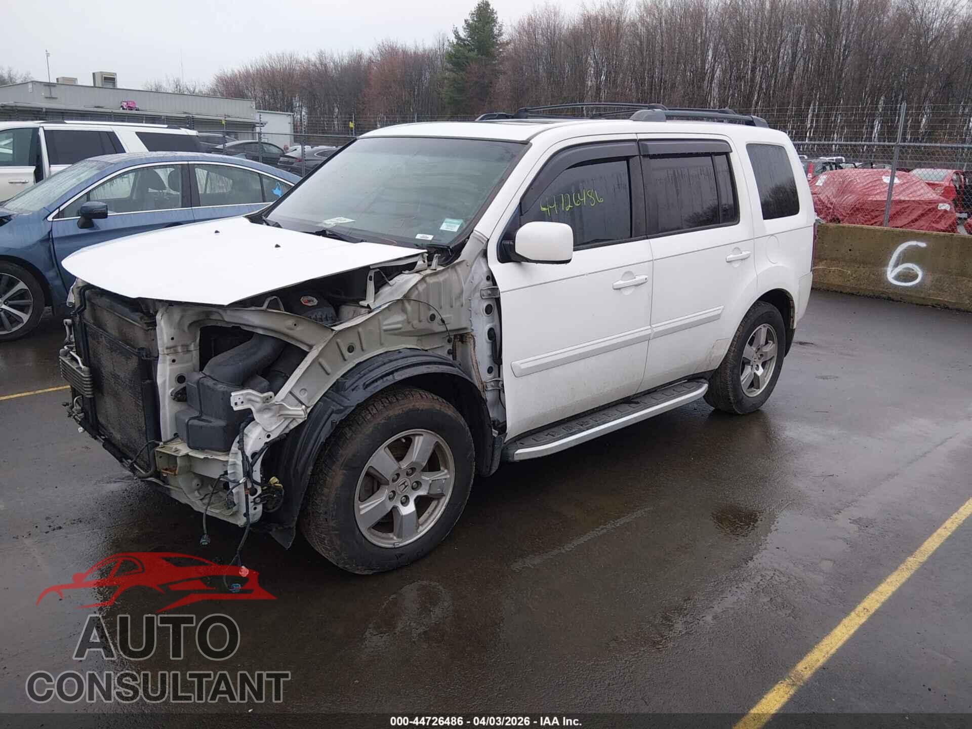 HONDA PILOT 2011 - 5FNYF4H55BB026672