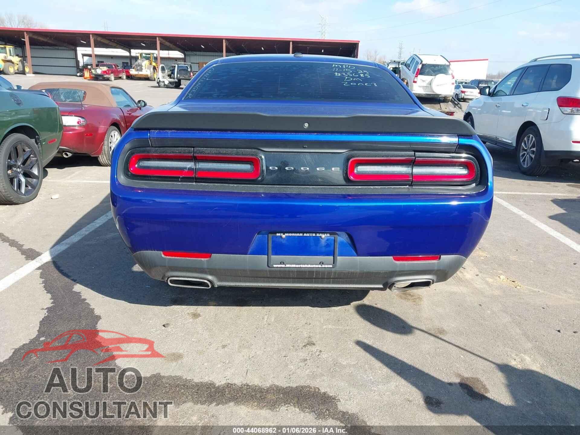 DODGE CHALLENGER 2019 - 2C3CDZAG3KH652664