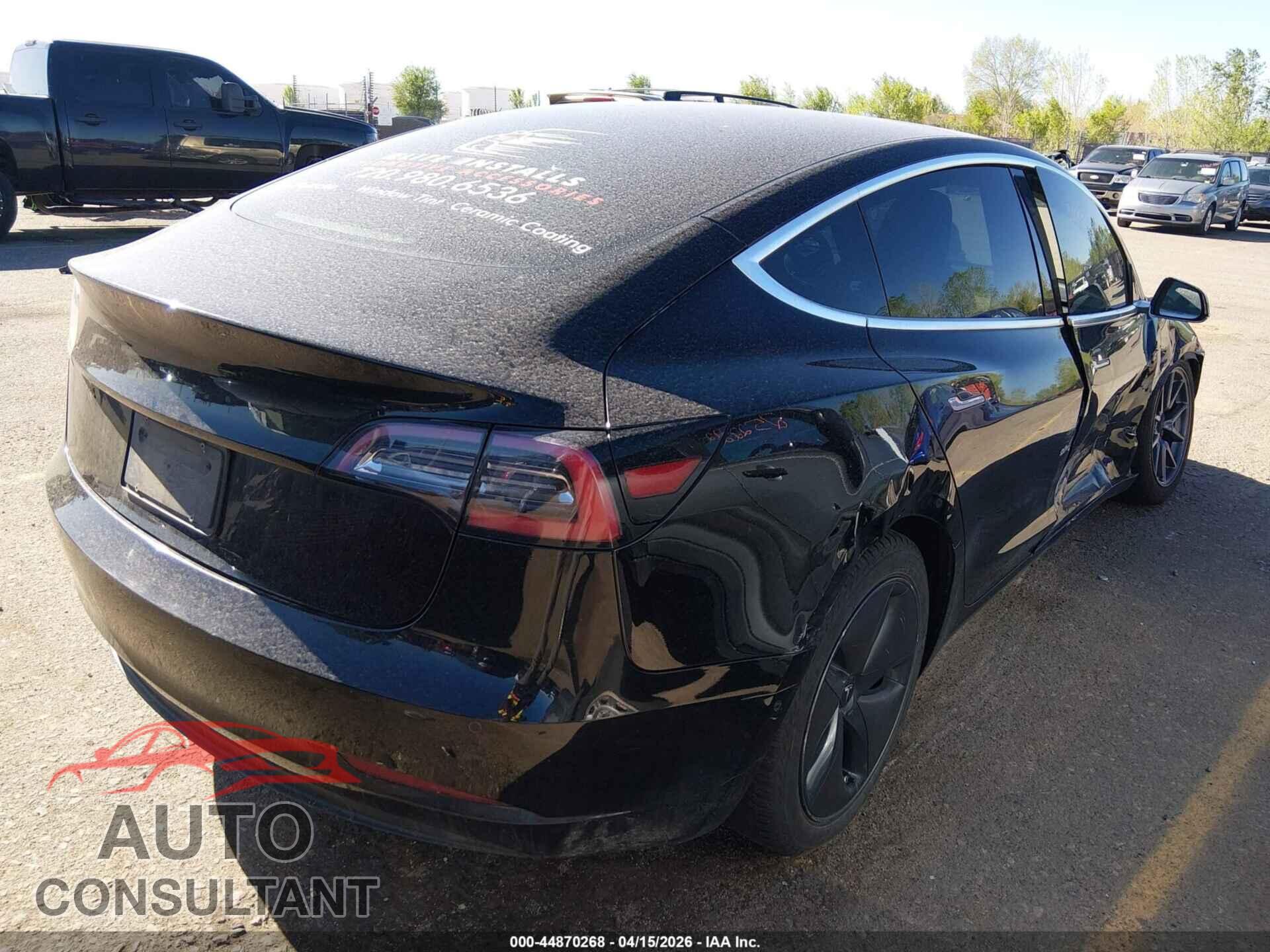TESLA MODEL 3 2019 - 5YJ3E1EB5KF361338