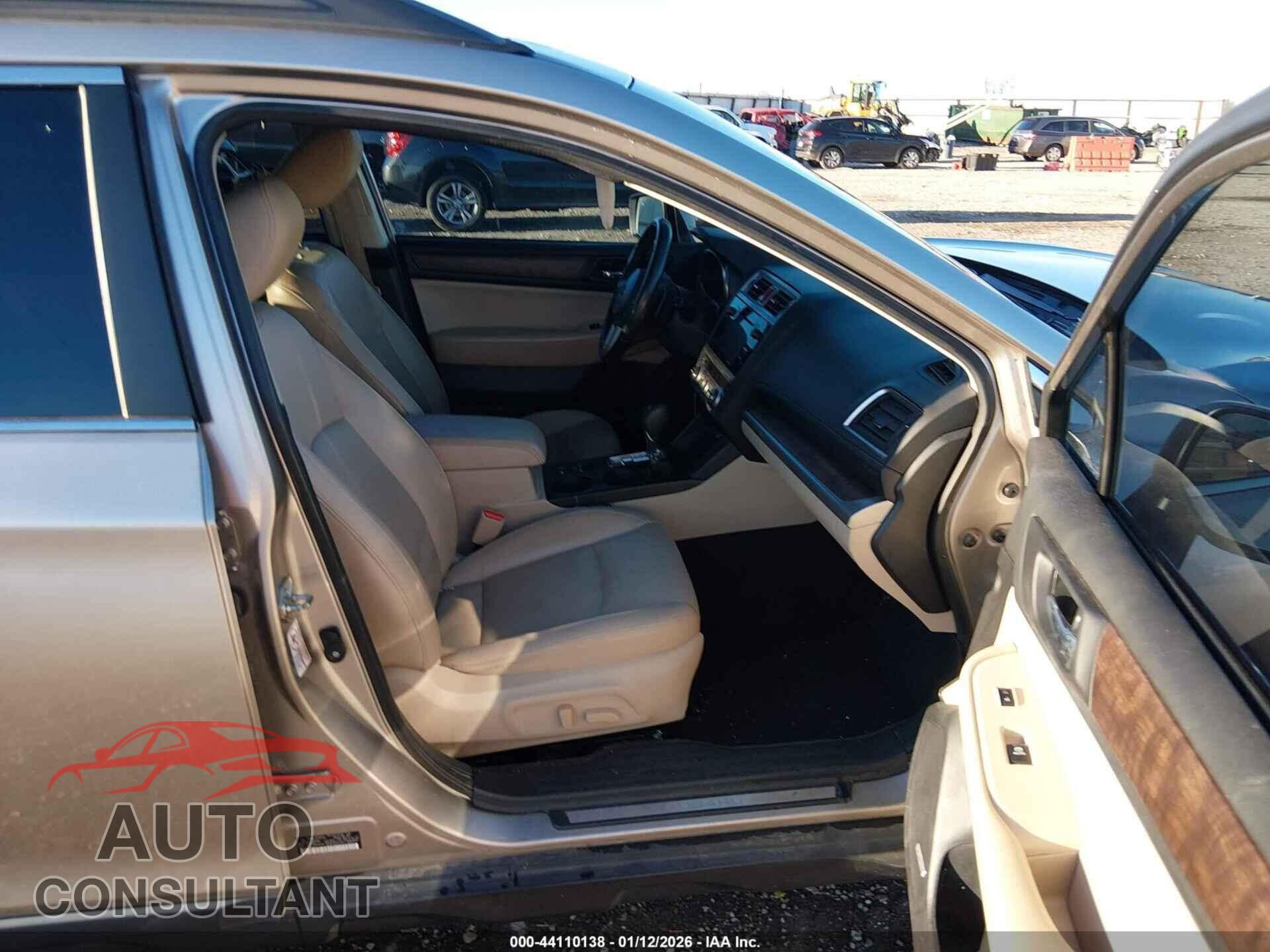 SUBARU OUTBACK 2015 - 4S4BSBLC3F3247794