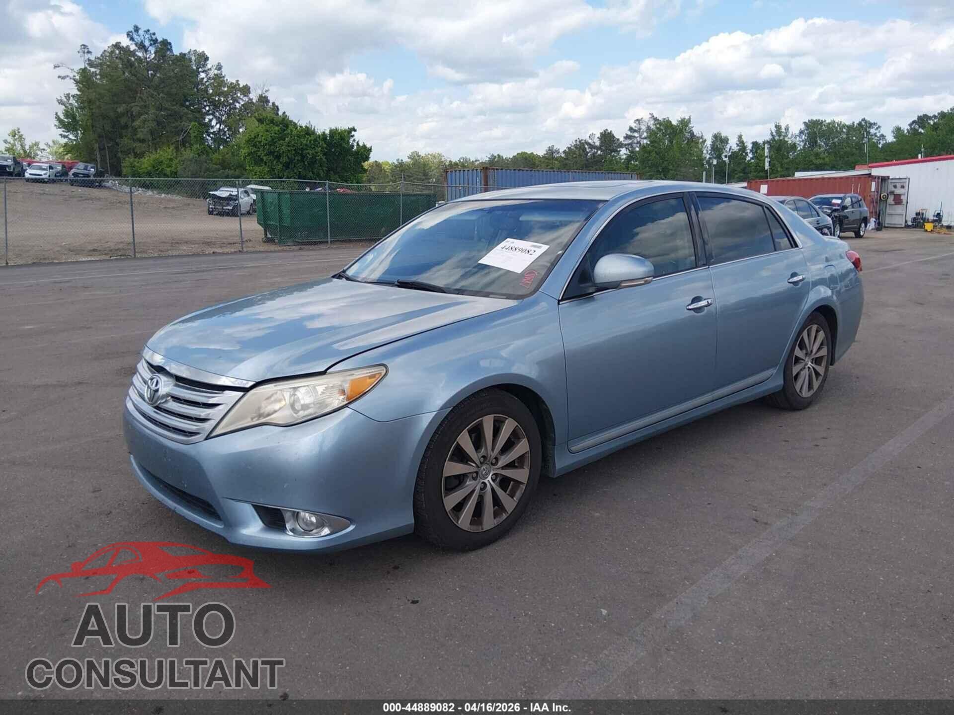 TOYOTA AVALON 2011 - 4T1BK3DB8BU423190