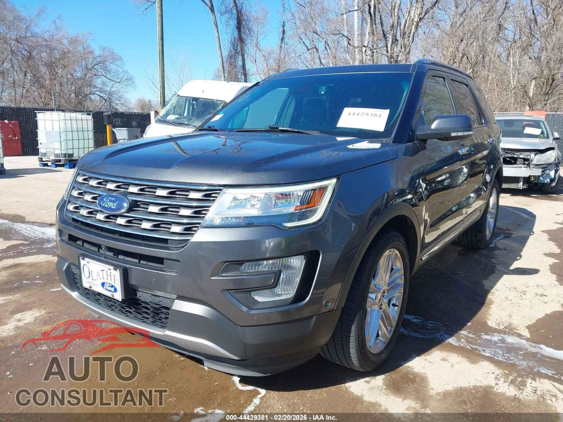 FORD EXPLORER 2016 - 1FM5K8F85GGD27342