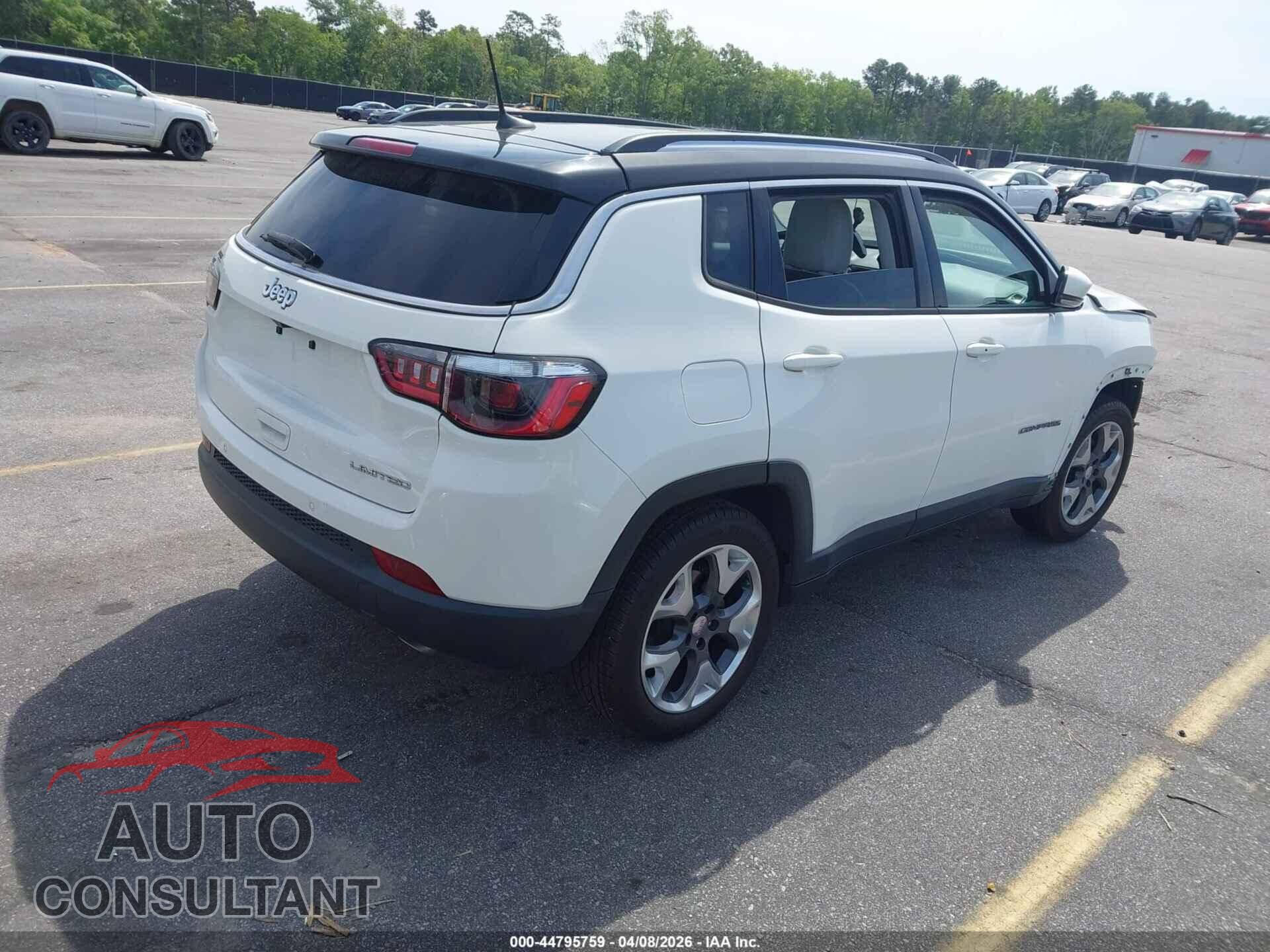 JEEP COMPASS 2021 - 3C4NJCCB3MT508375