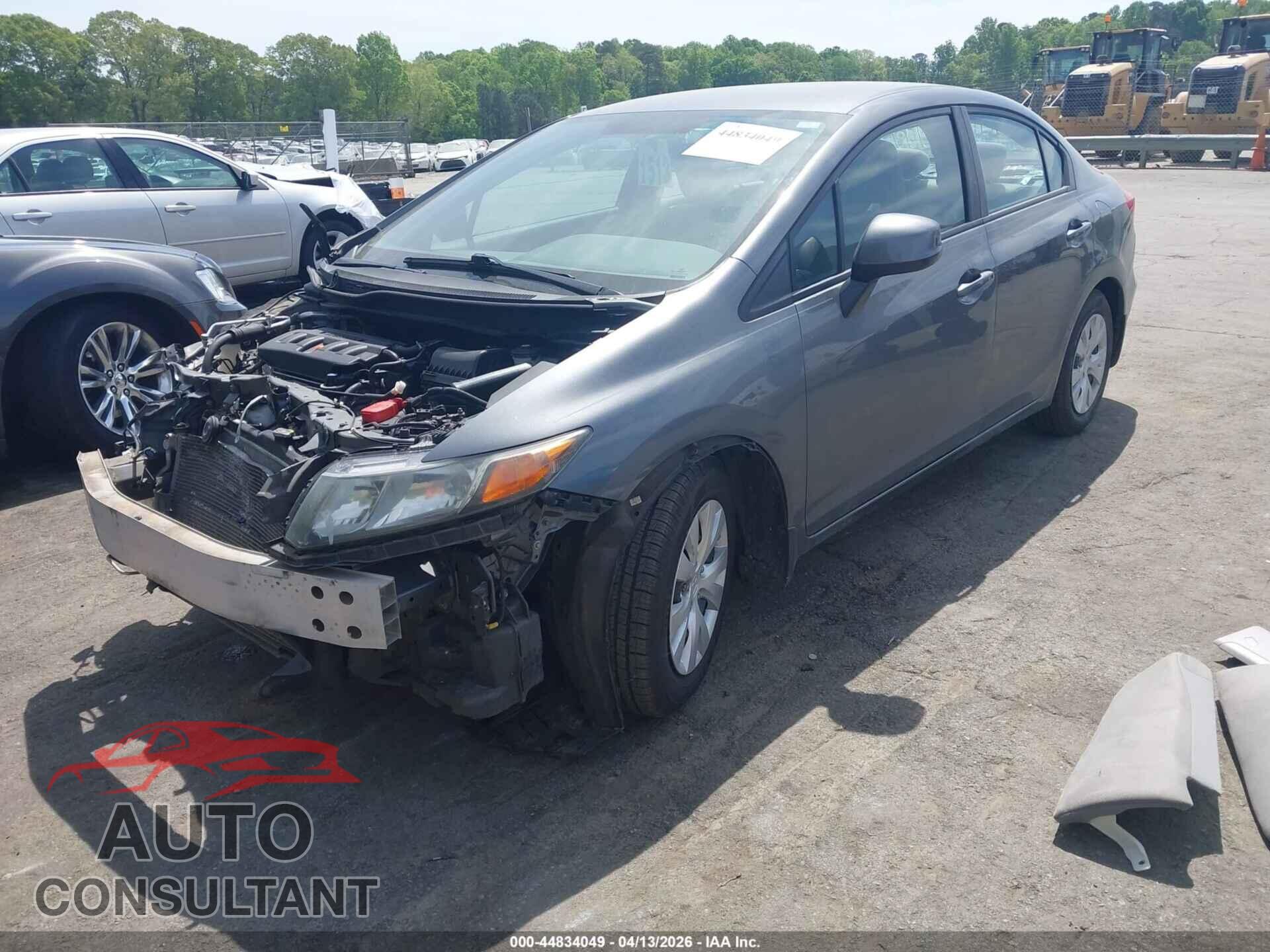 HONDA CIVIC 2012 - 19XFB2F55CE065635