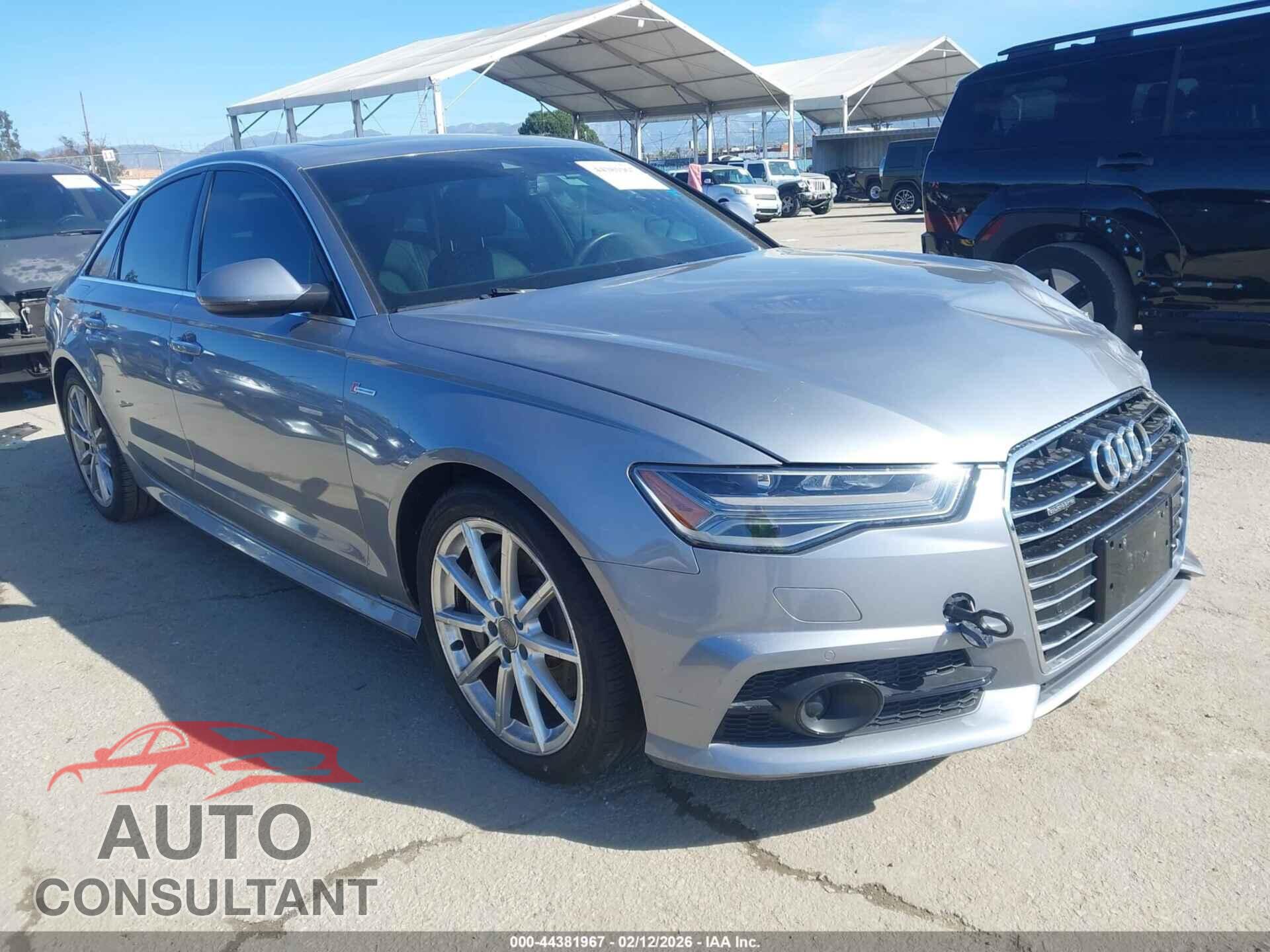 AUDI A6 2018 - WAUG3AFC7JN083697
