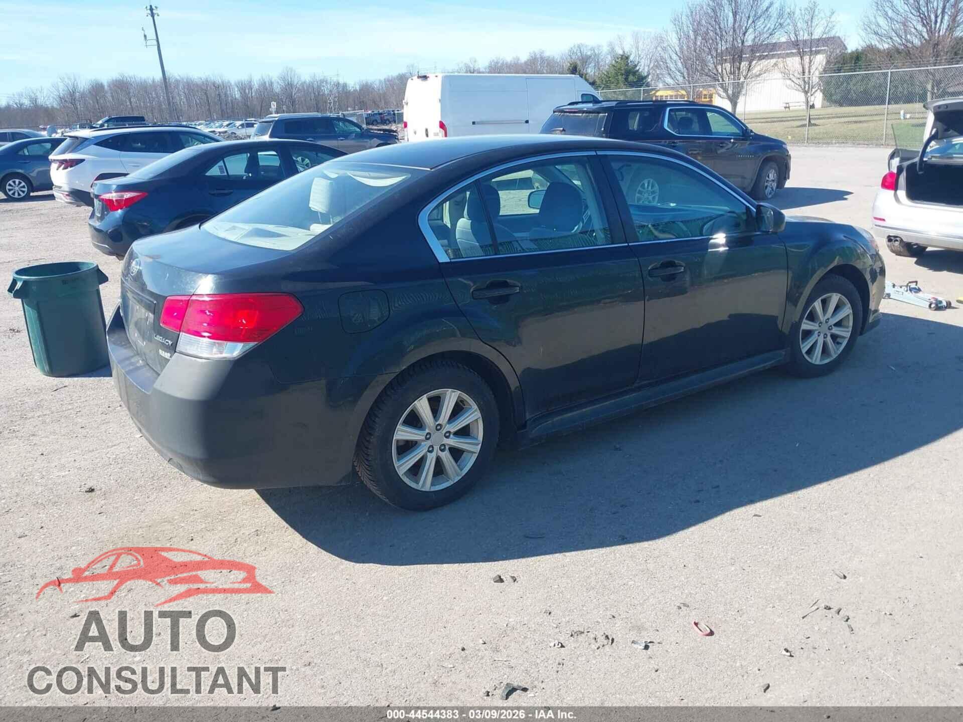SUBARU LEGACY 2010 - 4S3BMBB66A3226263