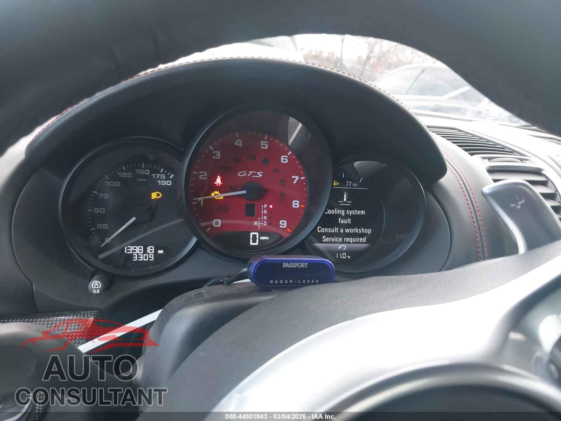 PORSCHE CAYMAN 2015 - WP0AB2A86FK183500