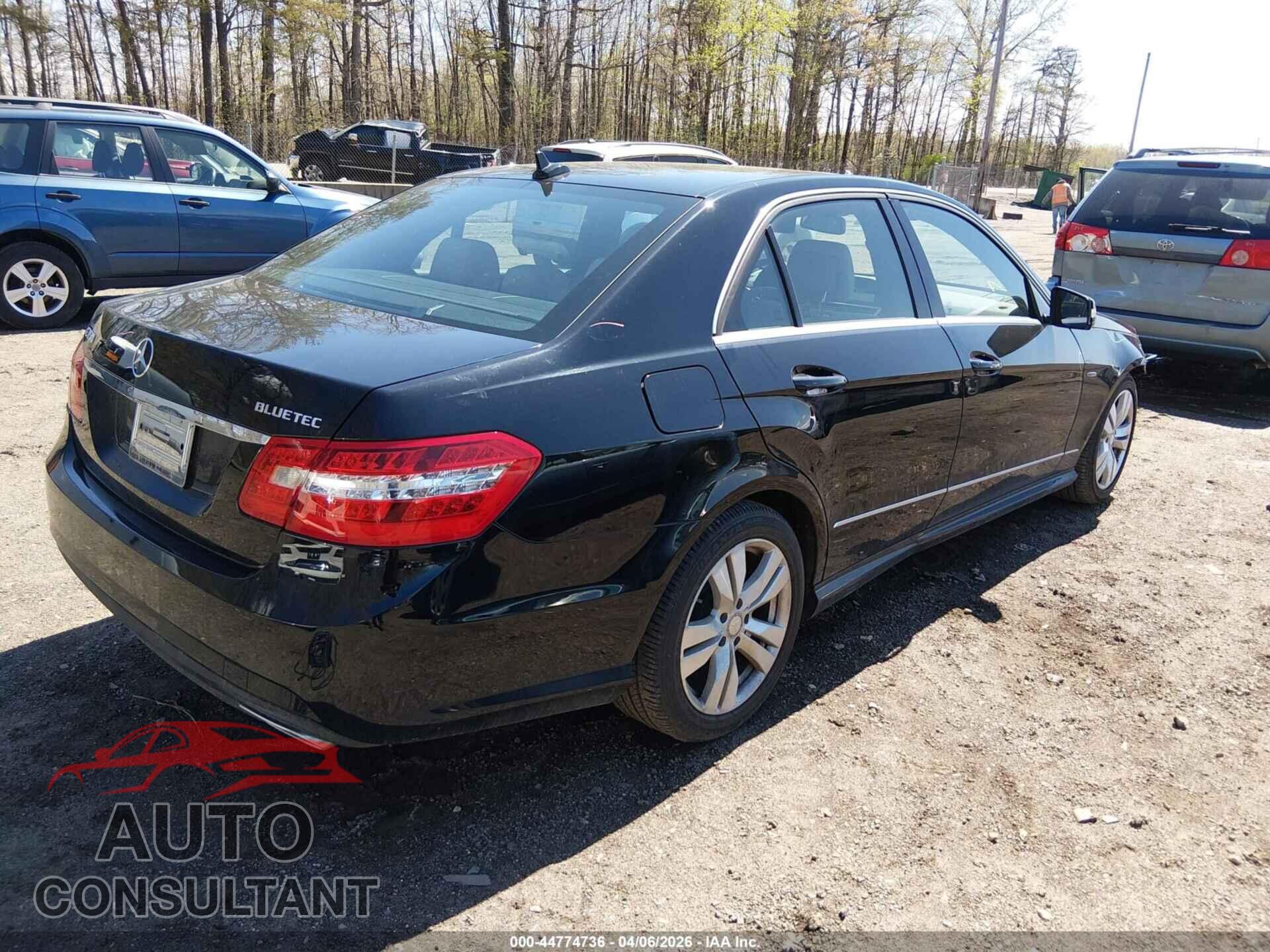 MERCEDES-BENZ E 350 BLUETEC 2011 - WDDHF2EB2BA398516