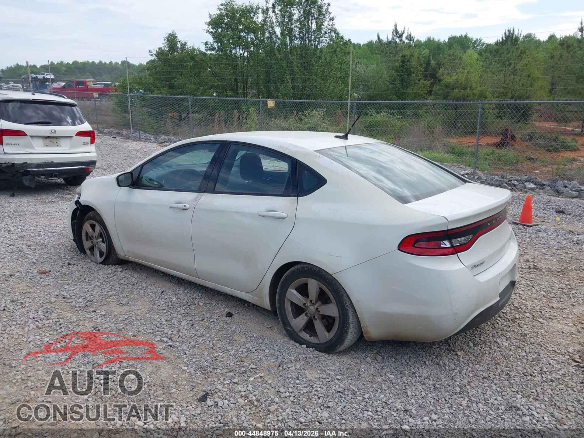 DODGE DART 2015 - 1C3CDFBB3FD226817