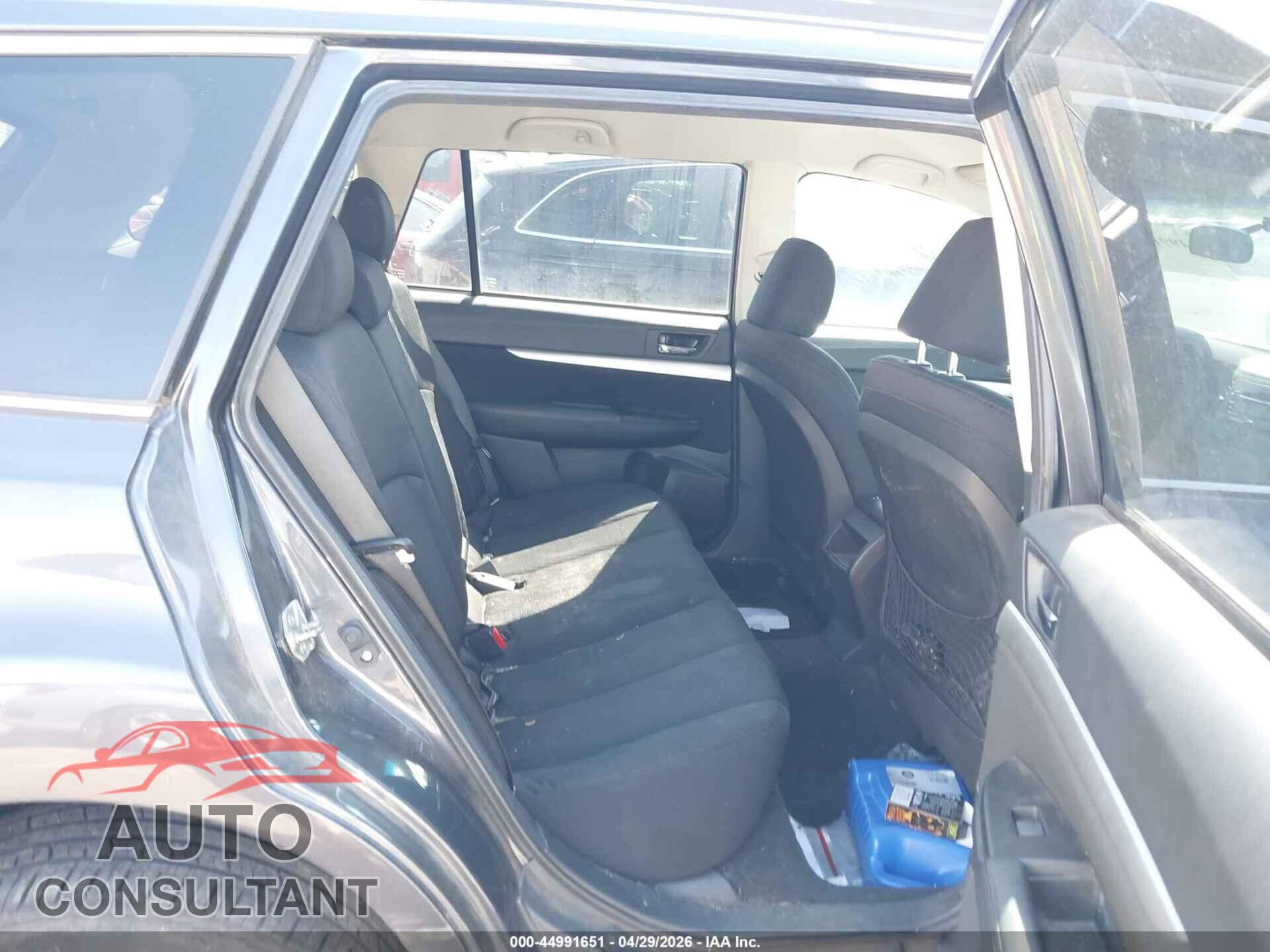 SUBARU OUTBACK 2011 - 4S4BRBFC3B3336735