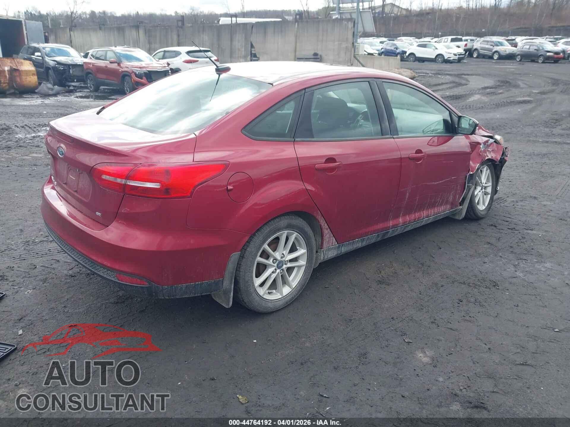FORD FOCUS 2017 - 1FADP3F26HL330605