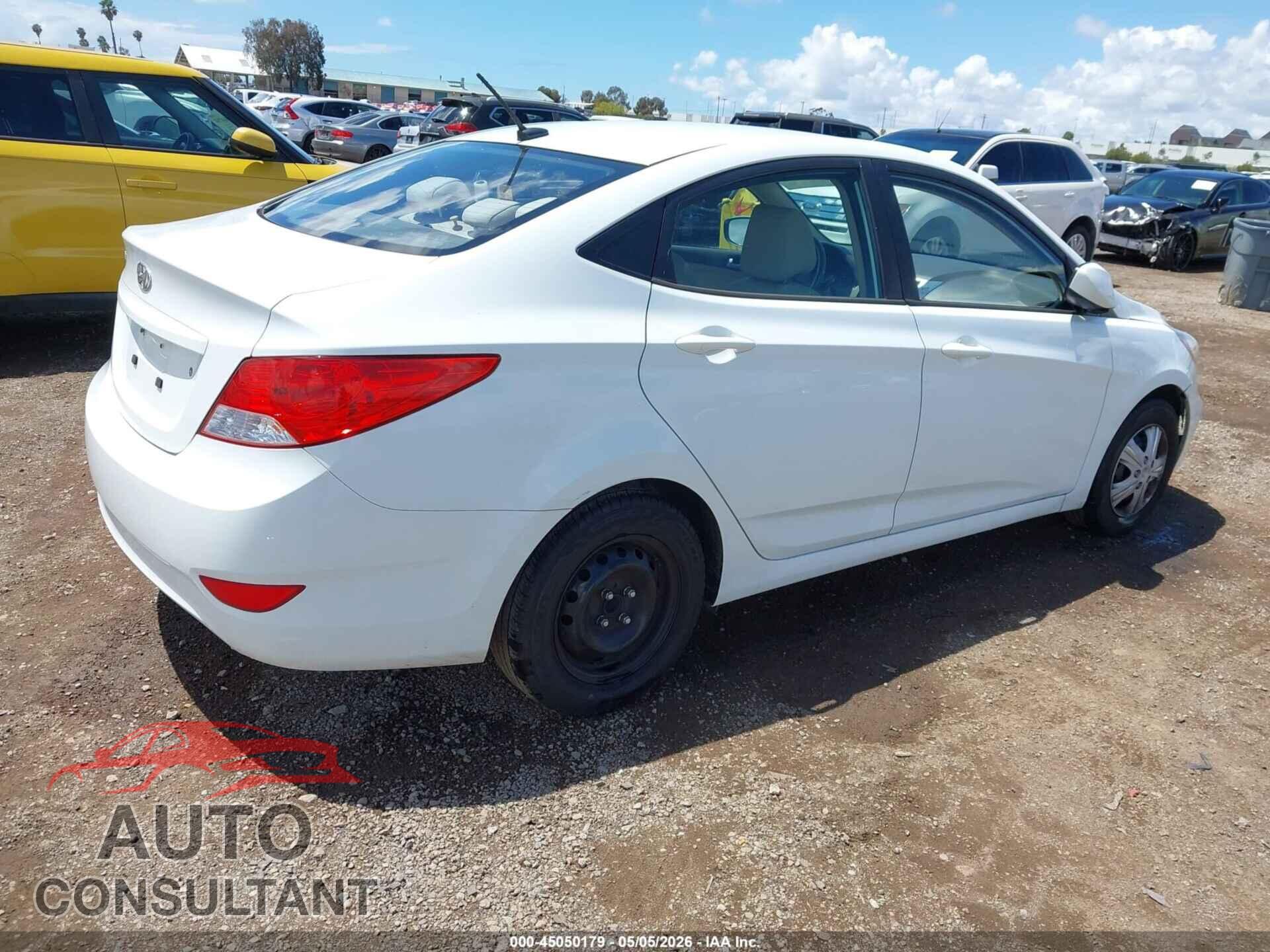 HYUNDAI ACCENT 2013 - KMHCT4AE9DU538566