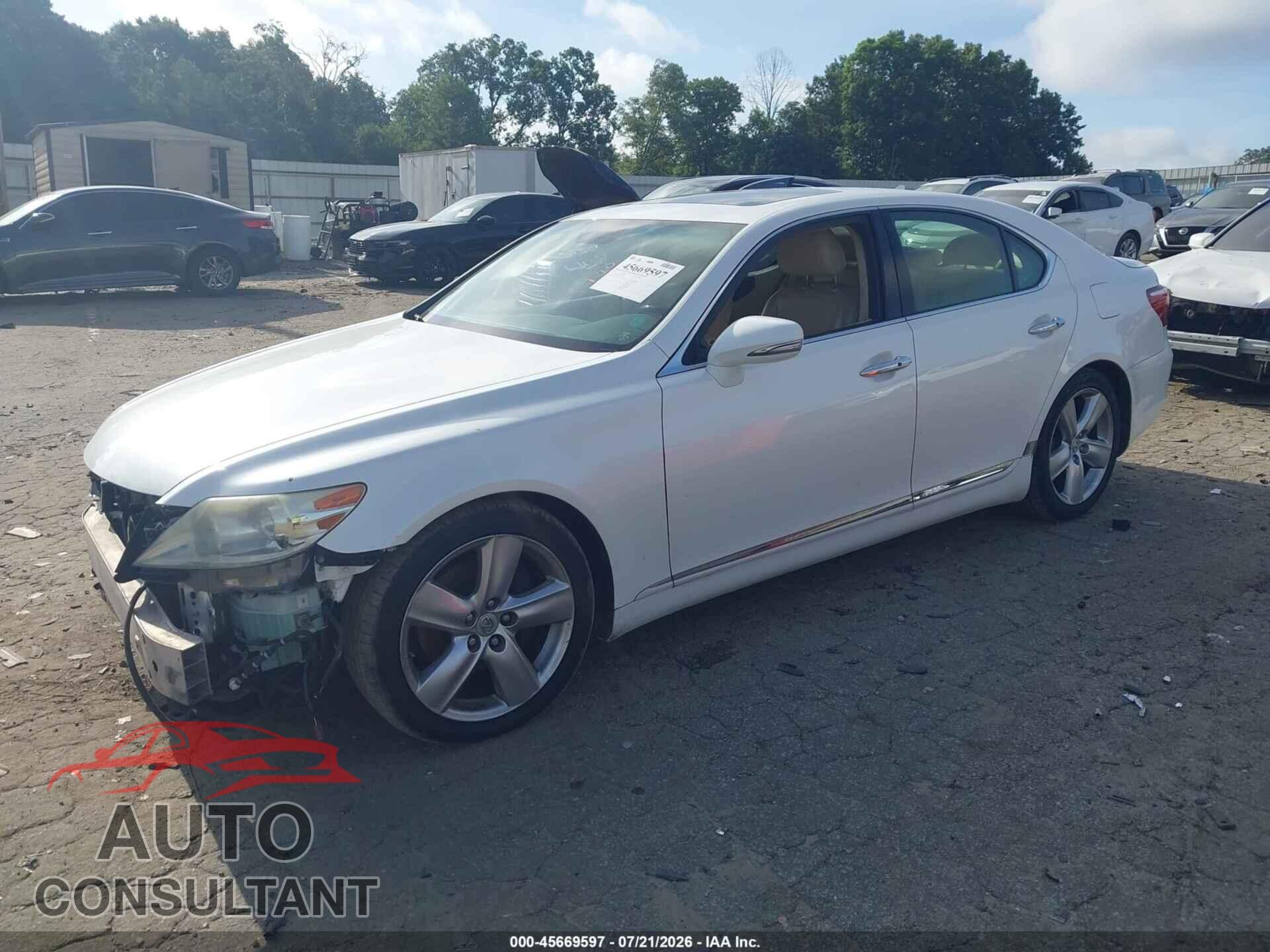 LEXUS LS 460 2011 - JTHBL5EF6B5107150