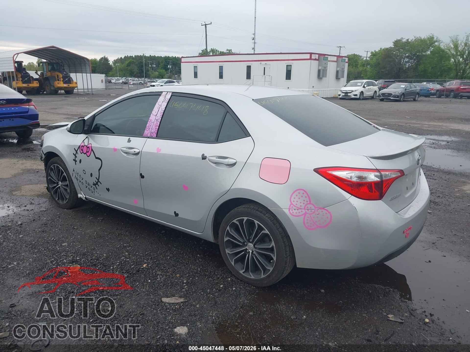 TOYOTA COROLLA 2015 - 2T1BURHE9FC302192