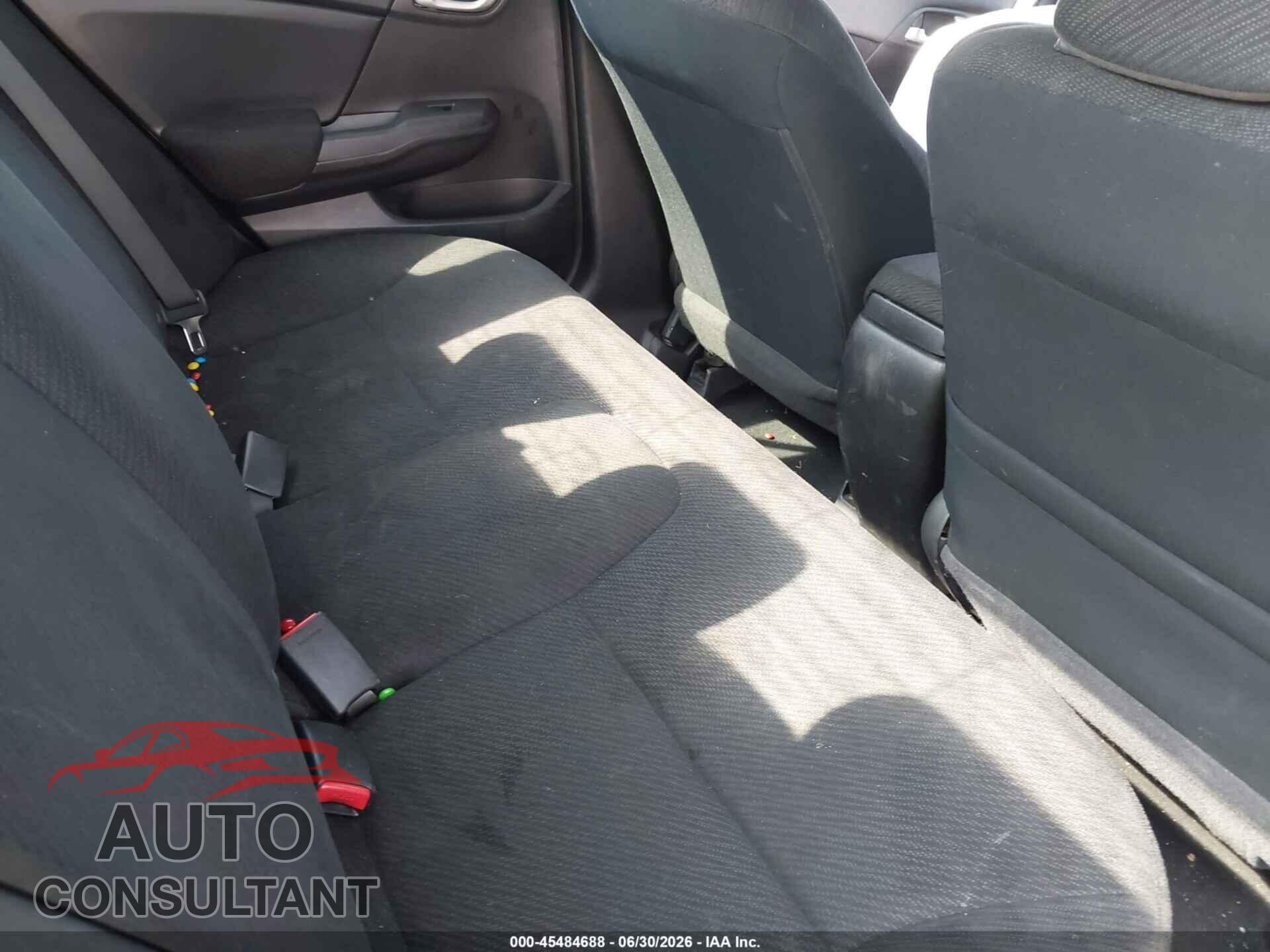 HONDA CIVIC 2013 - 2HGFB2F50DH518261