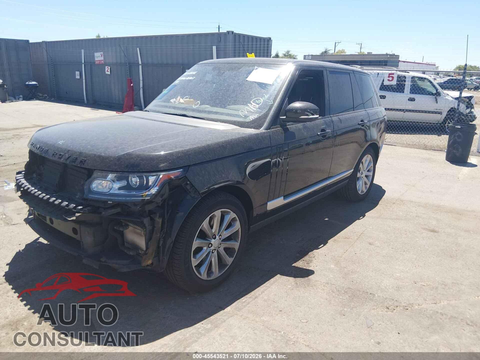 LAND ROVER RANGE ROVER 2016 - SALGS2KF7GA294855