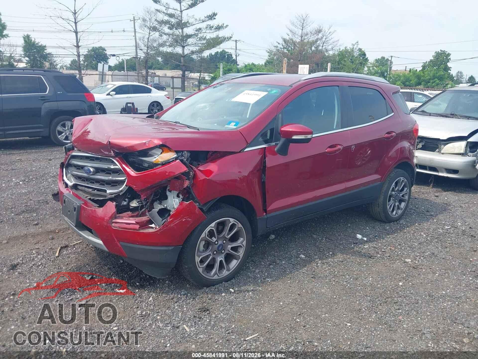 FORD ECOSPORT 2020 - MAJ6S3KL8LC340857