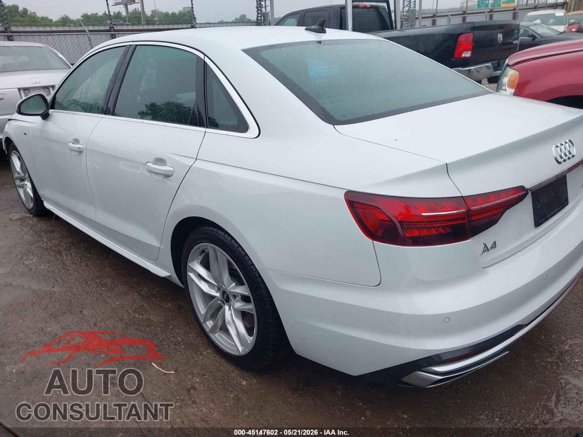 AUDI A4 2023 - WAUEAAF49PN015948