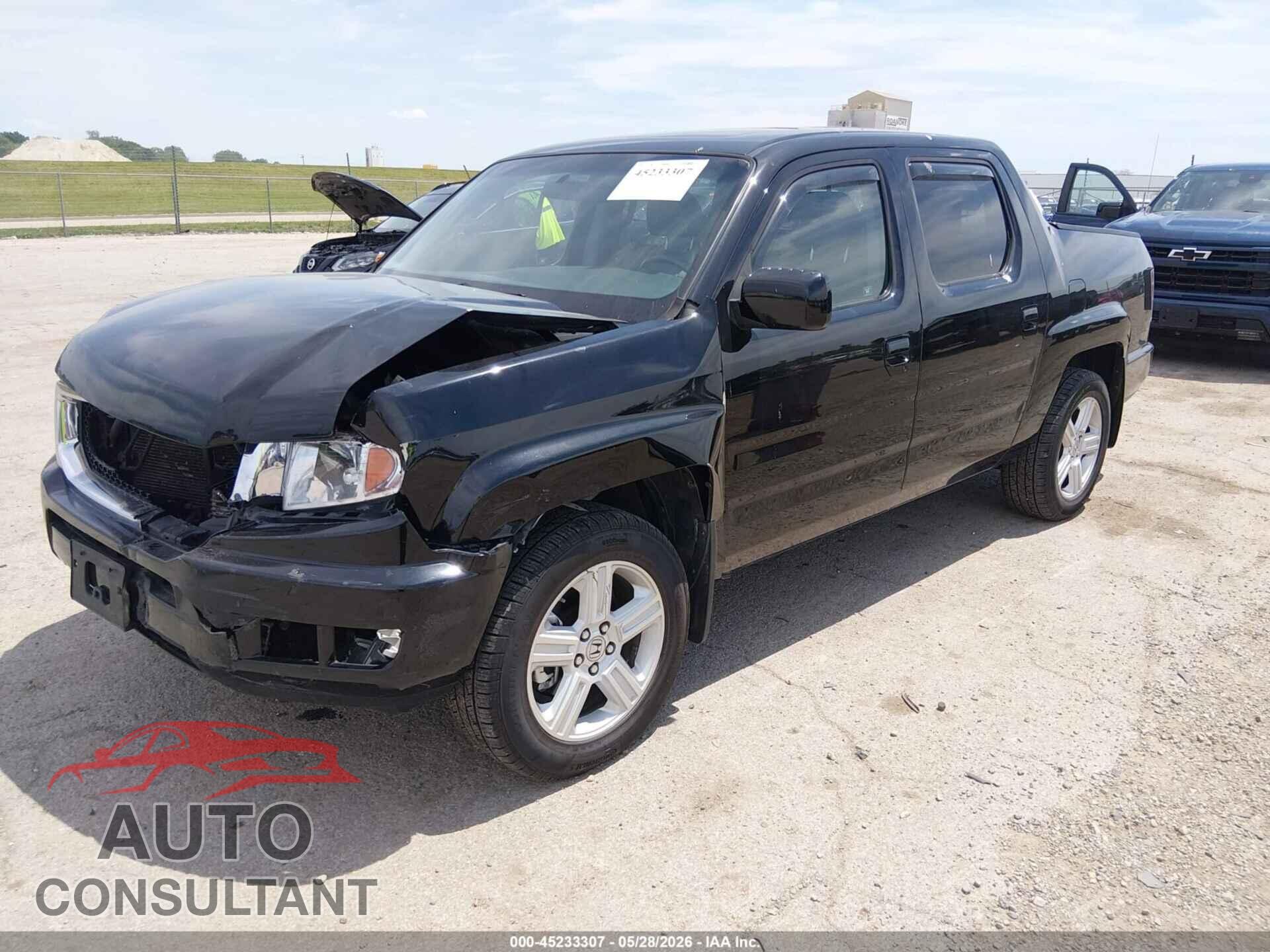 HONDA RIDGELINE 2011 - 5FPYK1F51BB005371