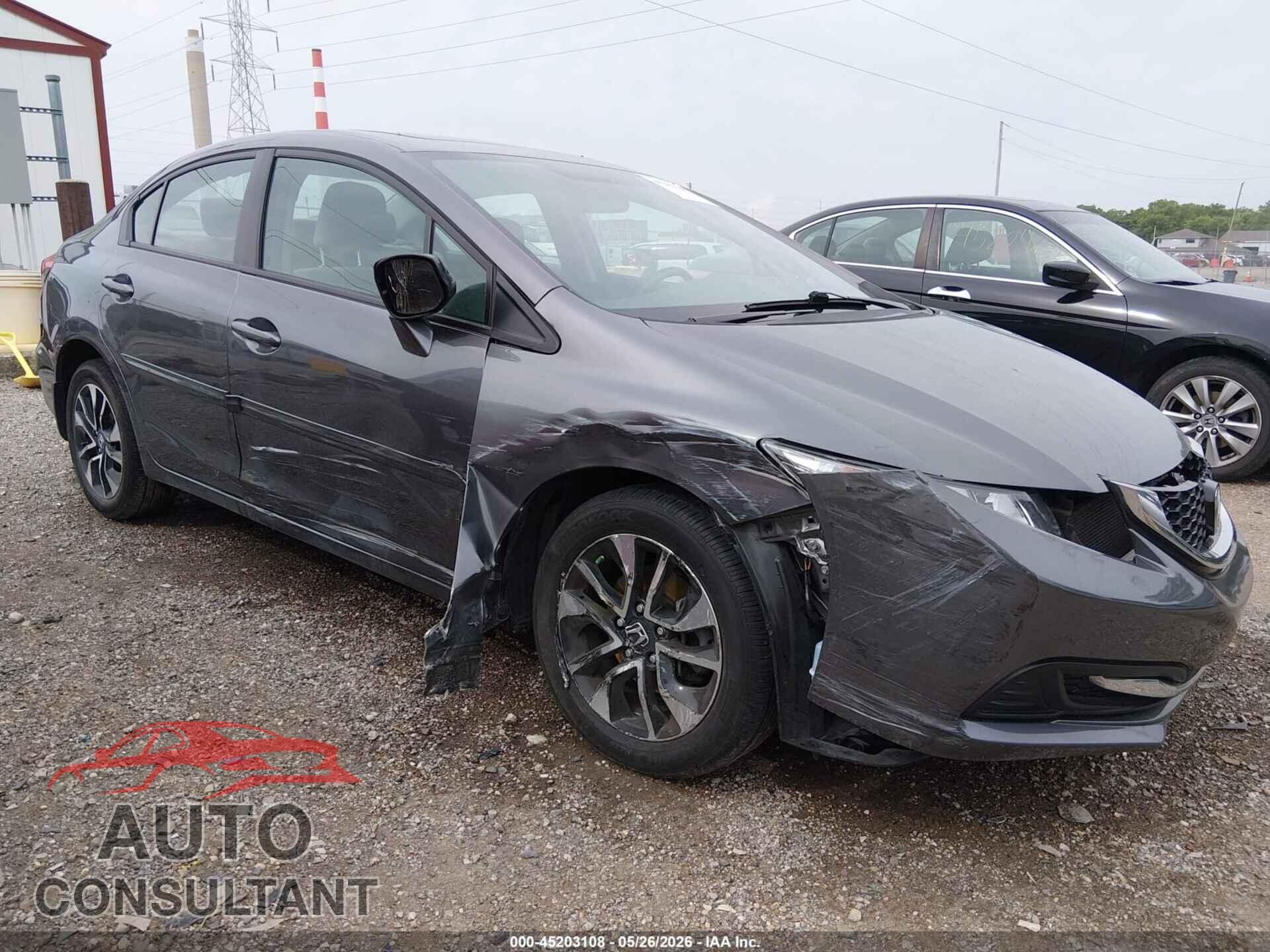 HONDA CIVIC 2013 - 19XFB2F82DE094361