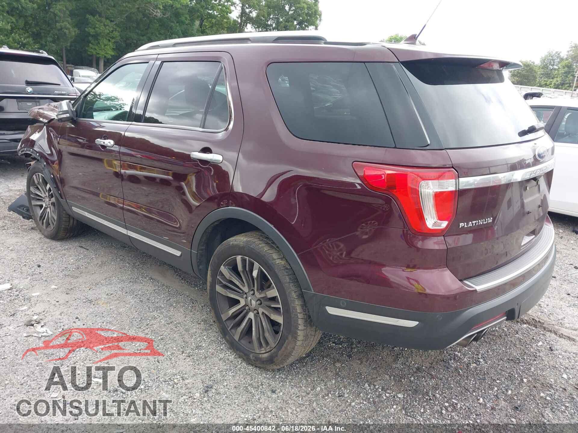 FORD EXPLORER 2018 - 1FM5K8HTXJGB76555