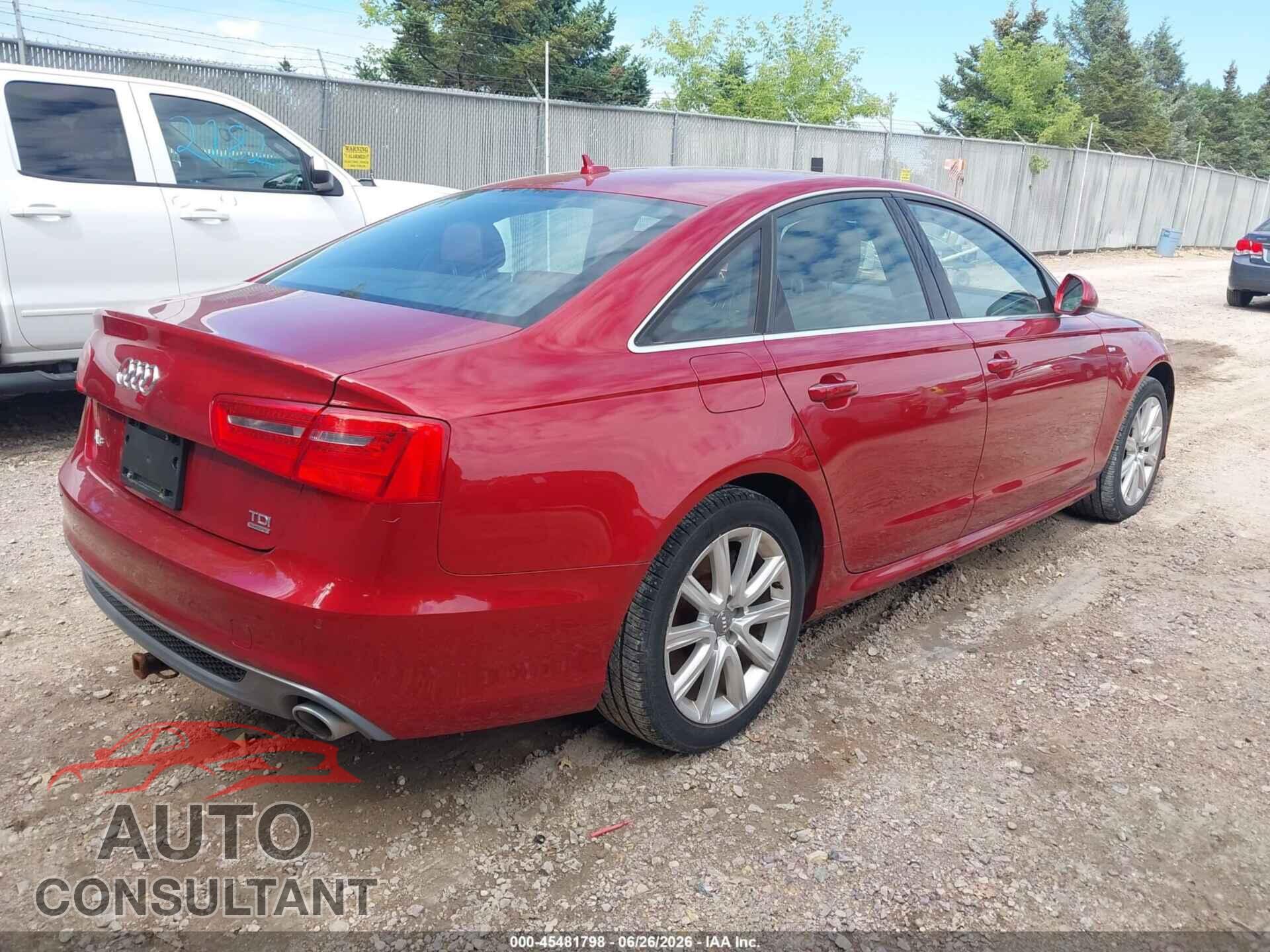 AUDI A6 2014 - WAUHMAFC4EN062197