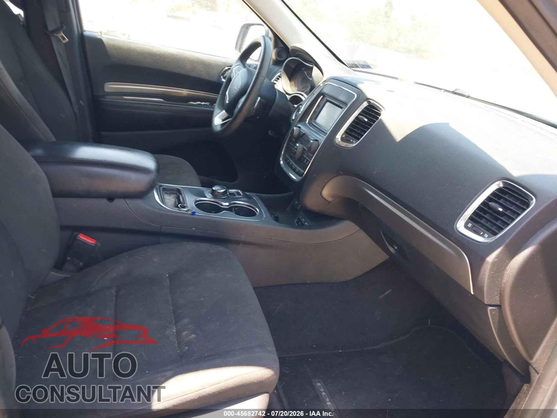 DODGE DURANGO 2017 - 1C4RDJAG6HC606457