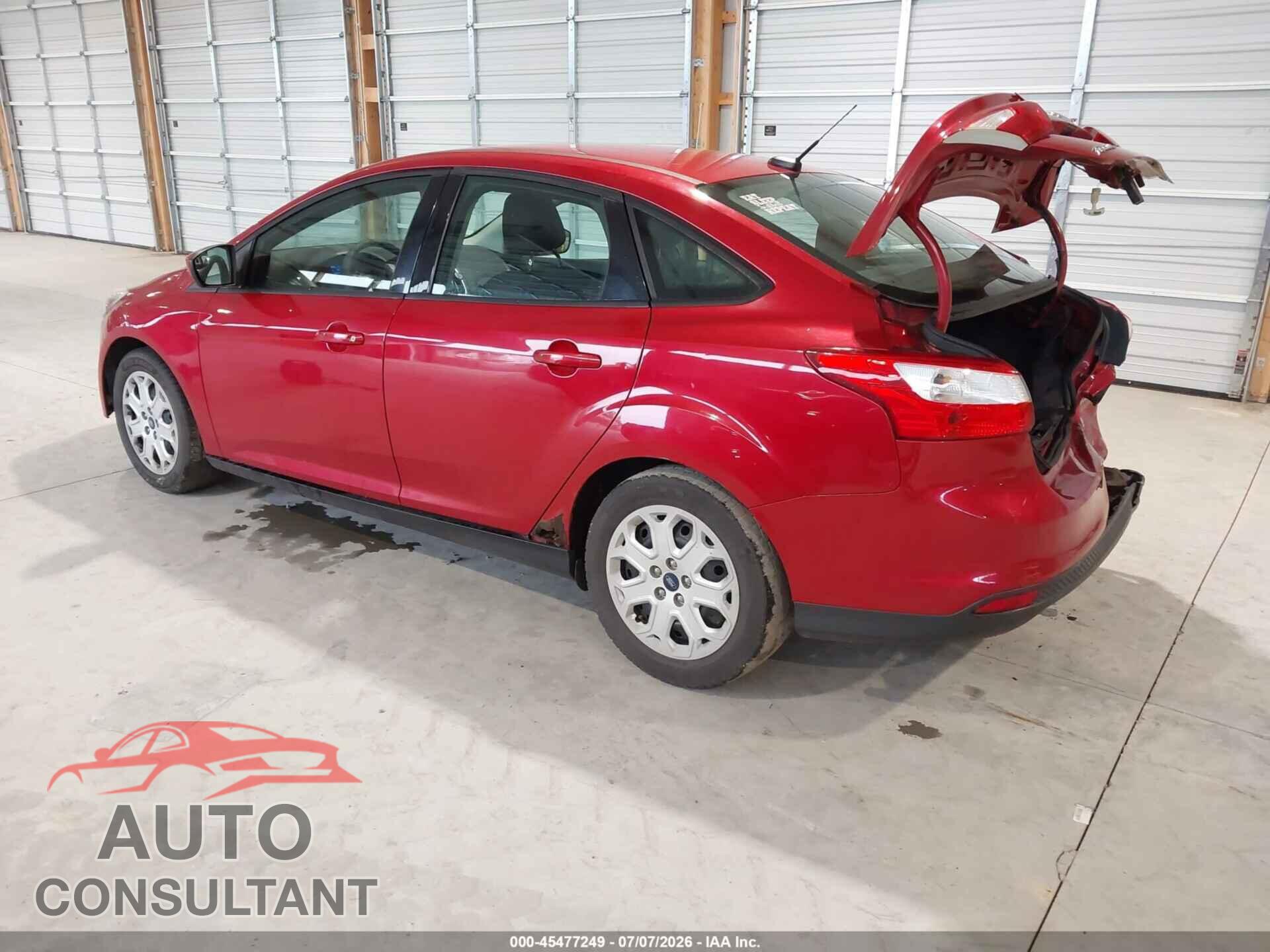 FORD FOCUS 2012 - 1FAHP3F22CL359982