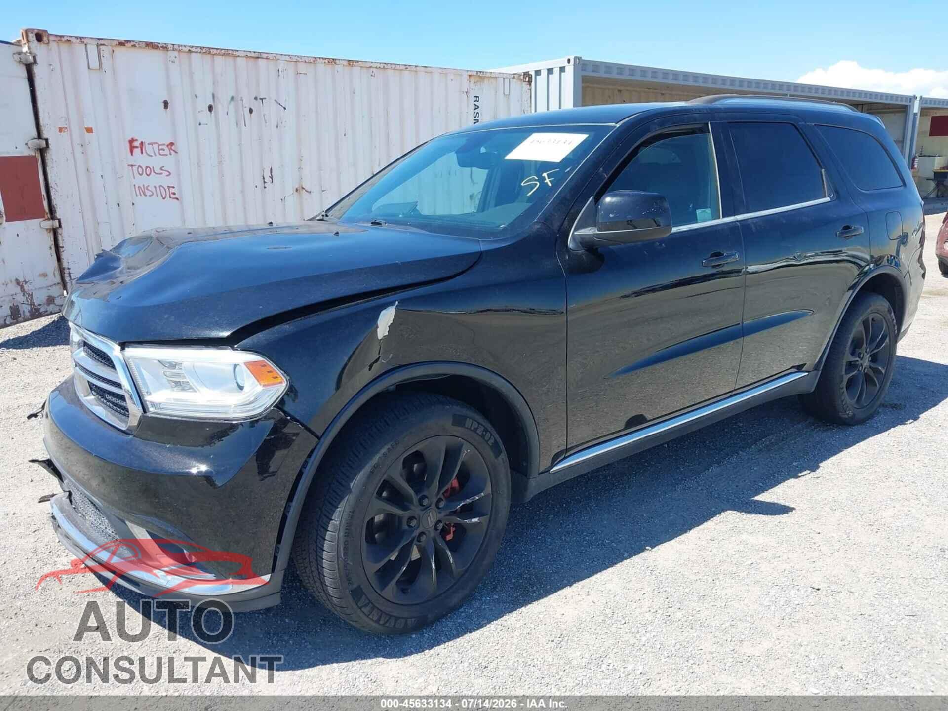 DODGE DURANGO 2019 - 1C4RDHAG5KC777314
