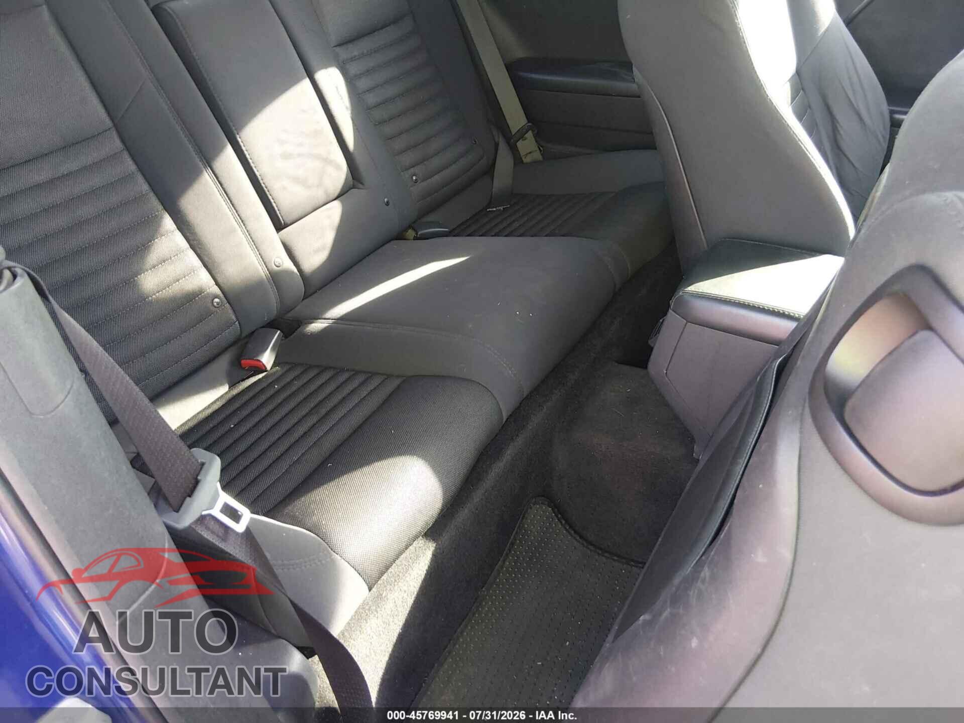 DODGE CHALLENGER 2012 - 2C3CDYAG8CH280914