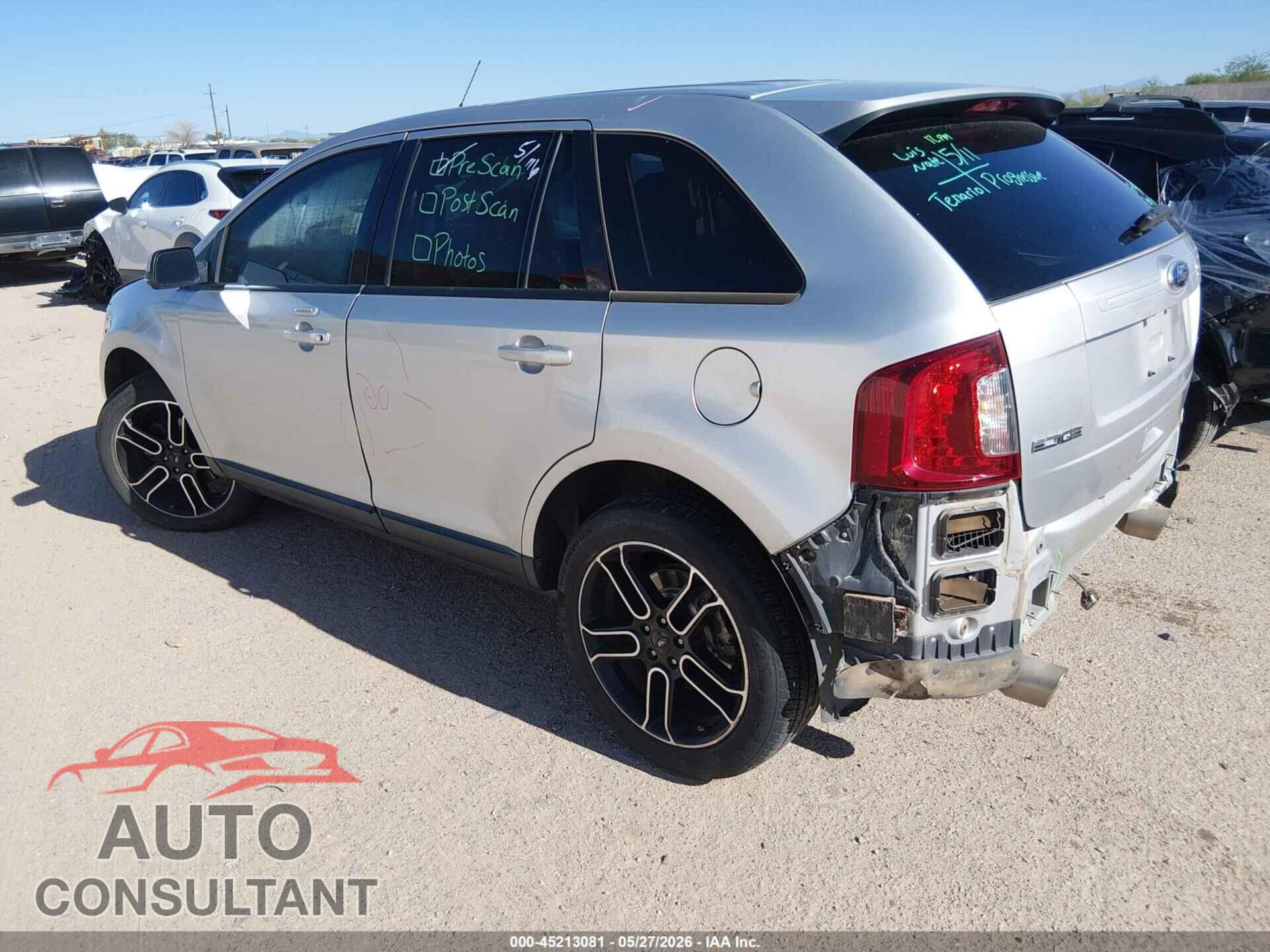 FORD EDGE 2013 - 2FMDK3JC1DBA32252