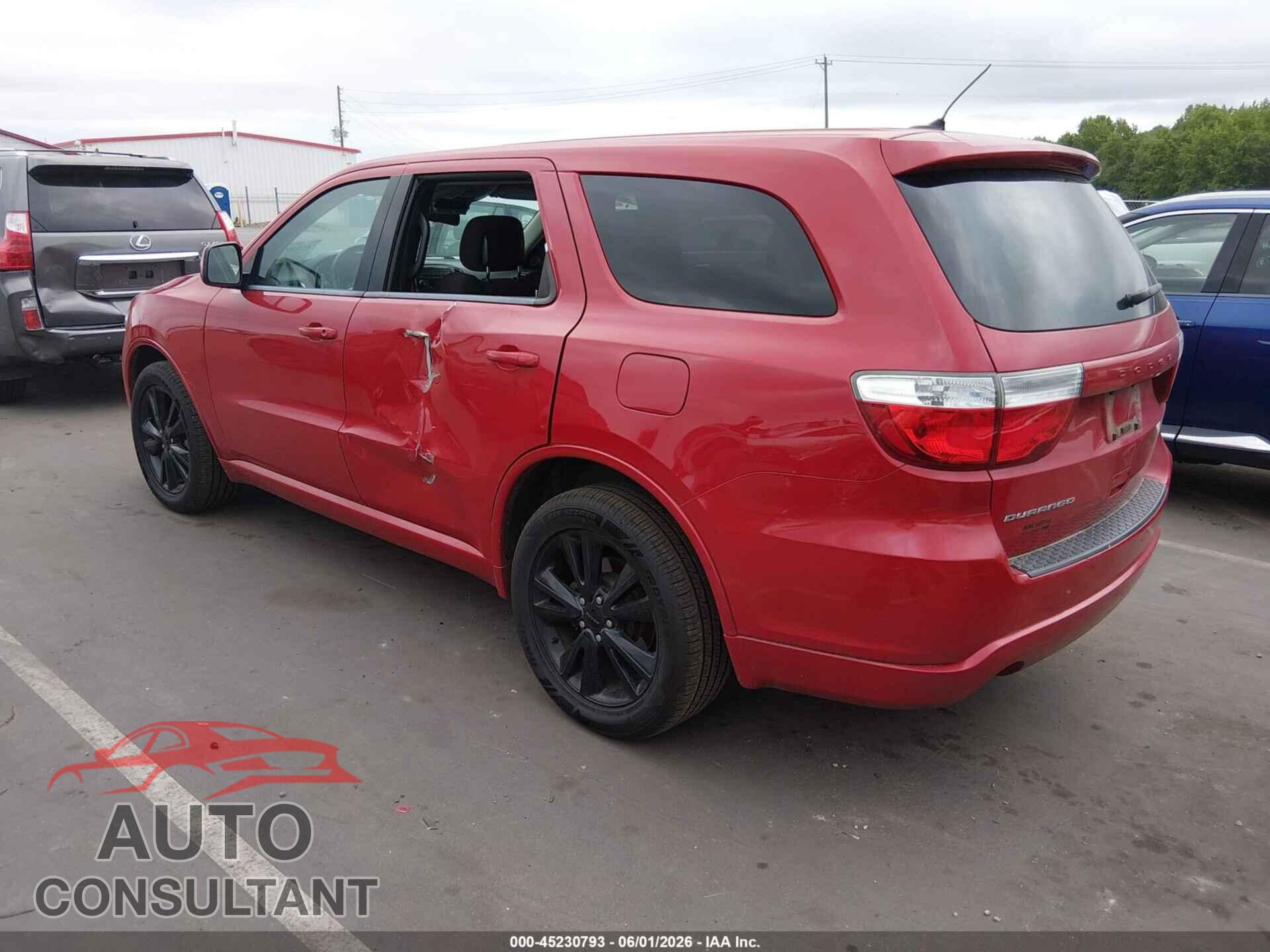 DODGE DURANGO 2013 - 1C4RDHAG2DC694166