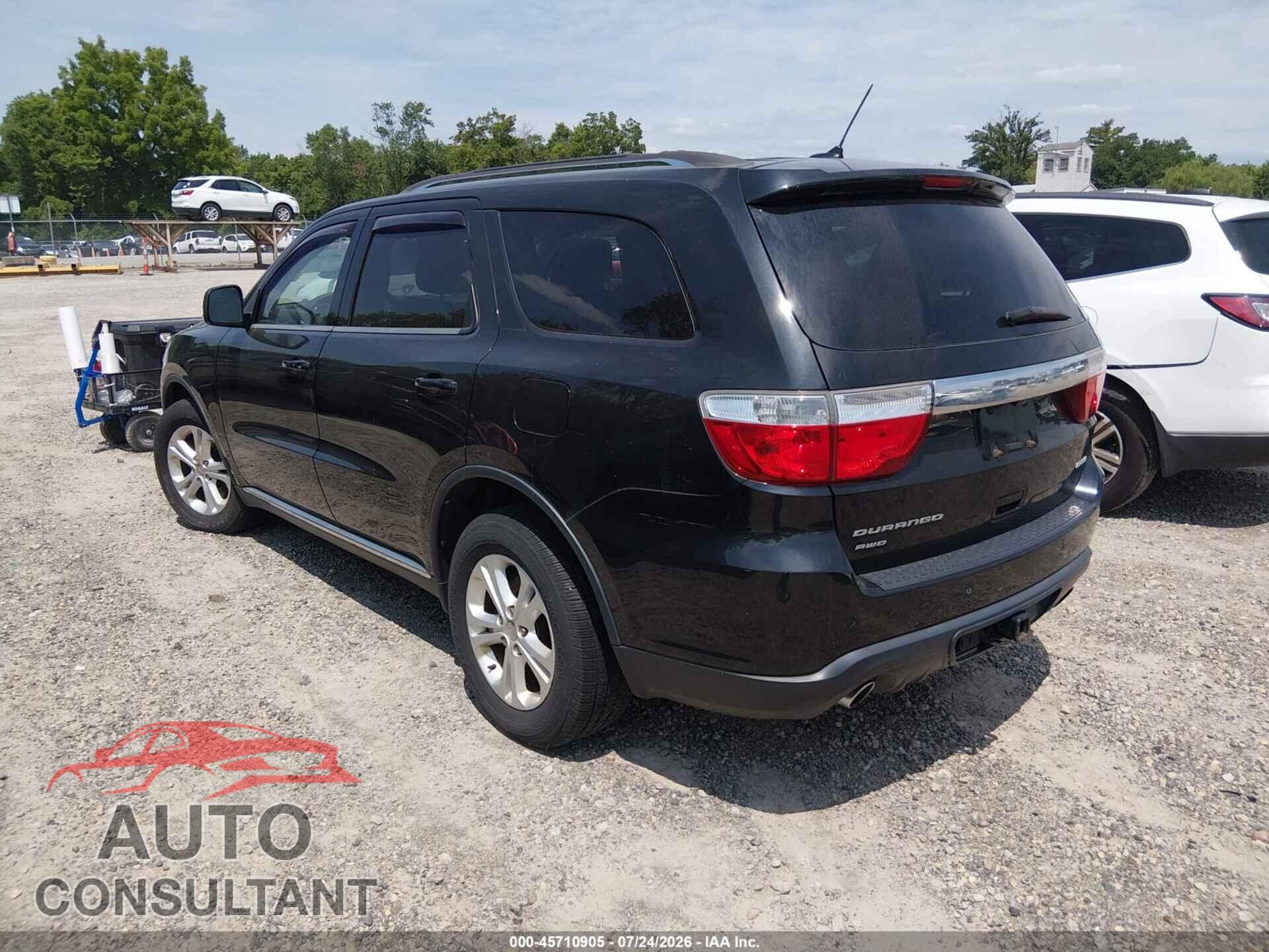 DODGE DURANGO 2012 - 1C4SDJDT4CC322747