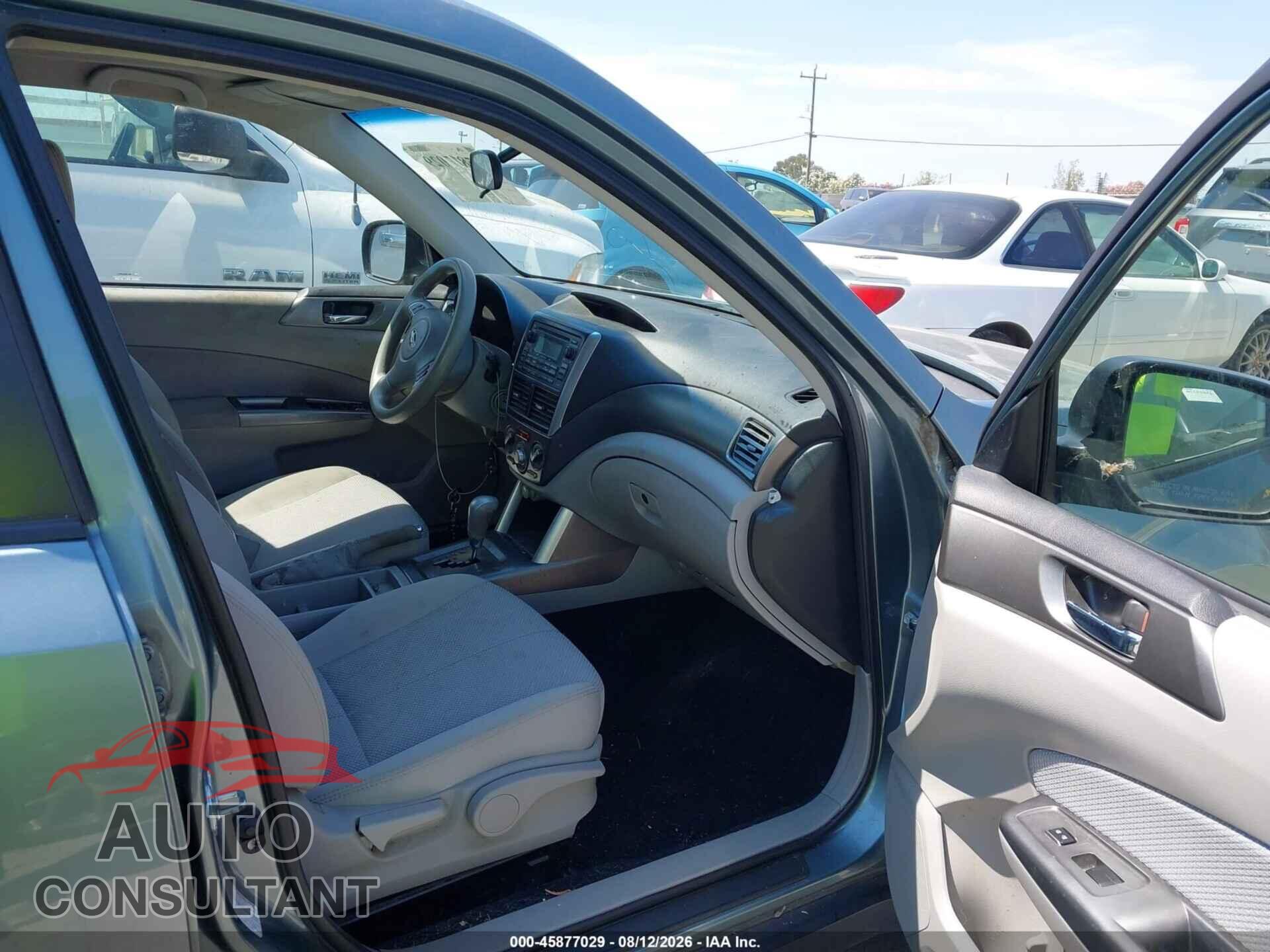 SUBARU FORESTER 2012 - JF2SHBDC5CH425027