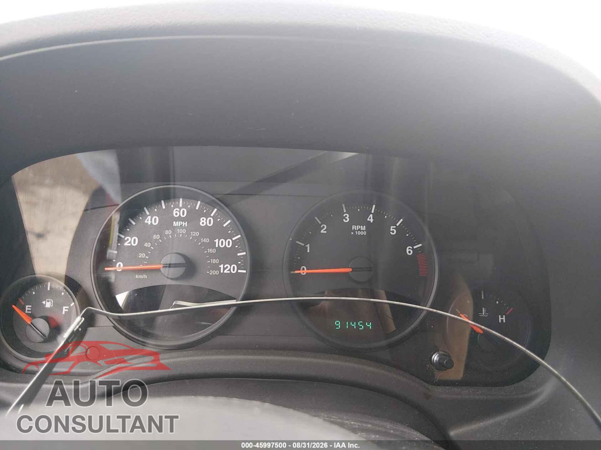 JEEP COMPASS 2012 - 1C4NJDBB5CD630697