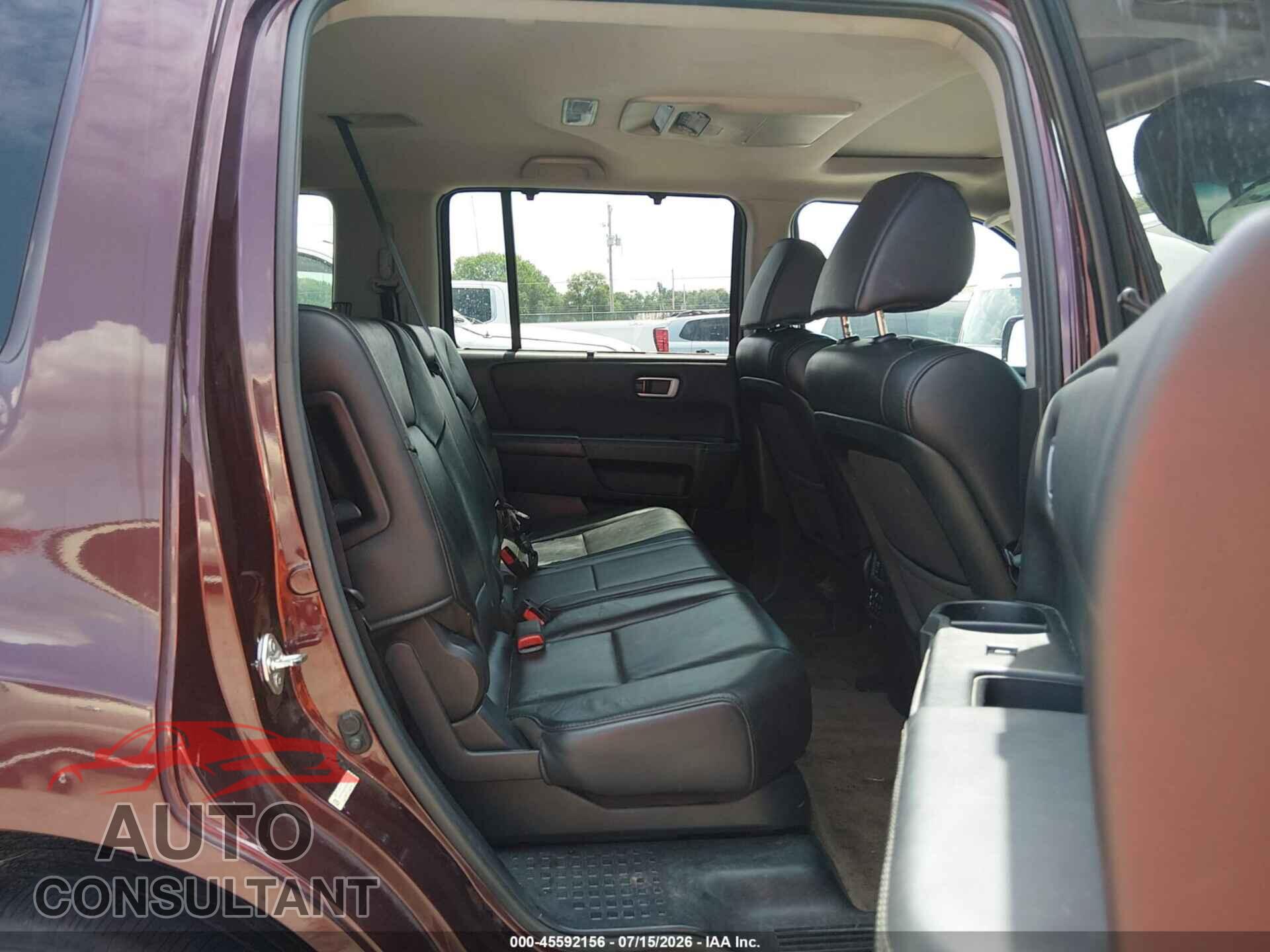 HONDA PILOT 2013 - 5FNYF4H97DB072669
