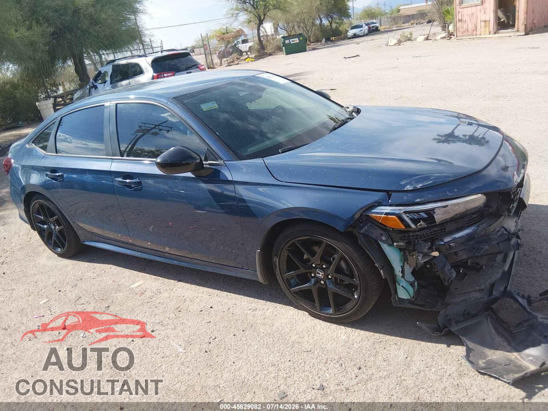 HONDA CIVIC 2025 - 2HGFE2F59SH553675